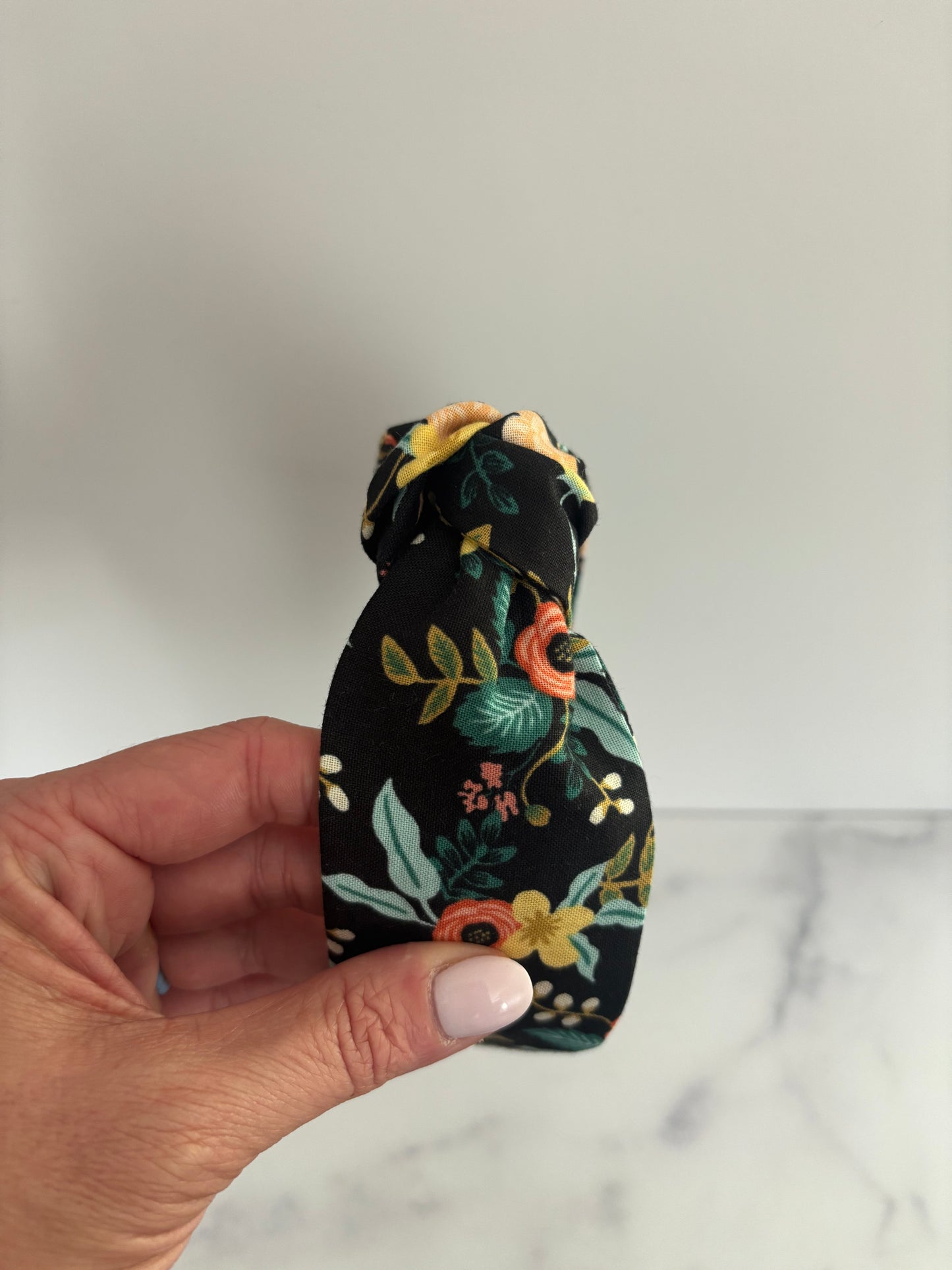 Birch Black - Knotted Headband