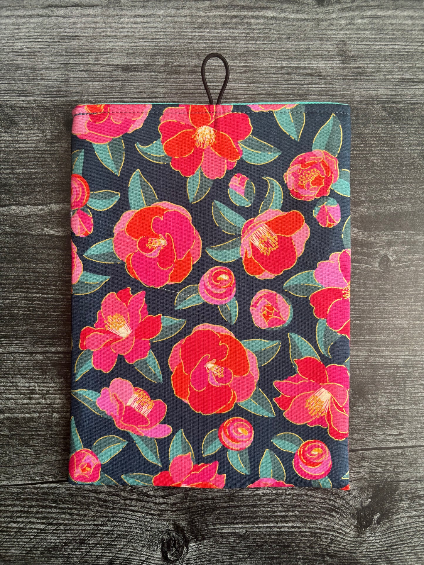 Camellia Navy - Book Sleeve
