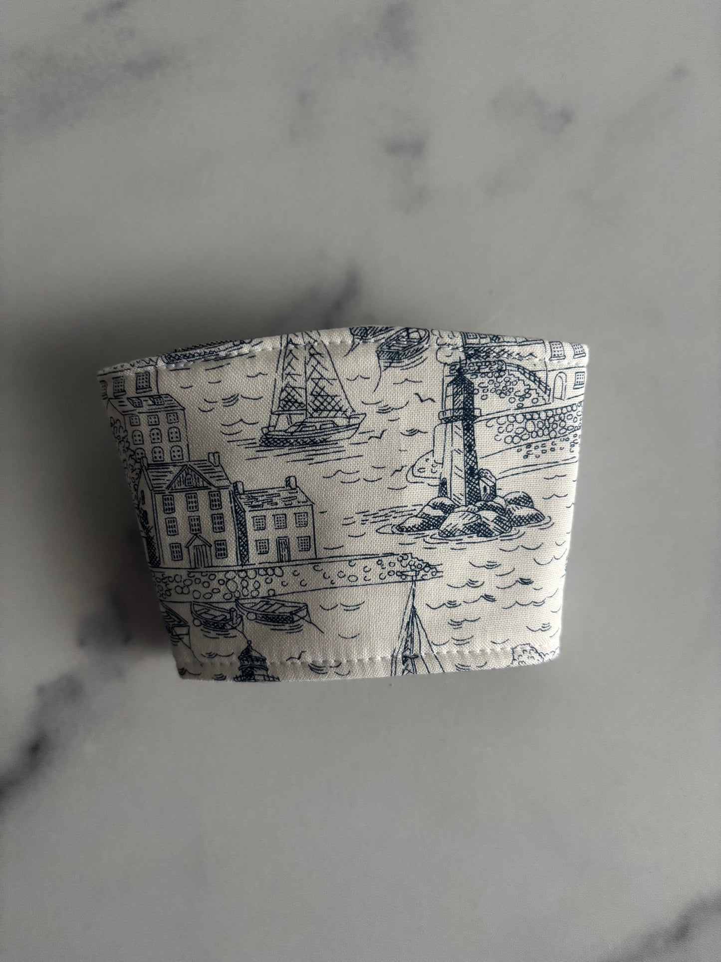 Harbour View - Reusable Coffee Sleeve