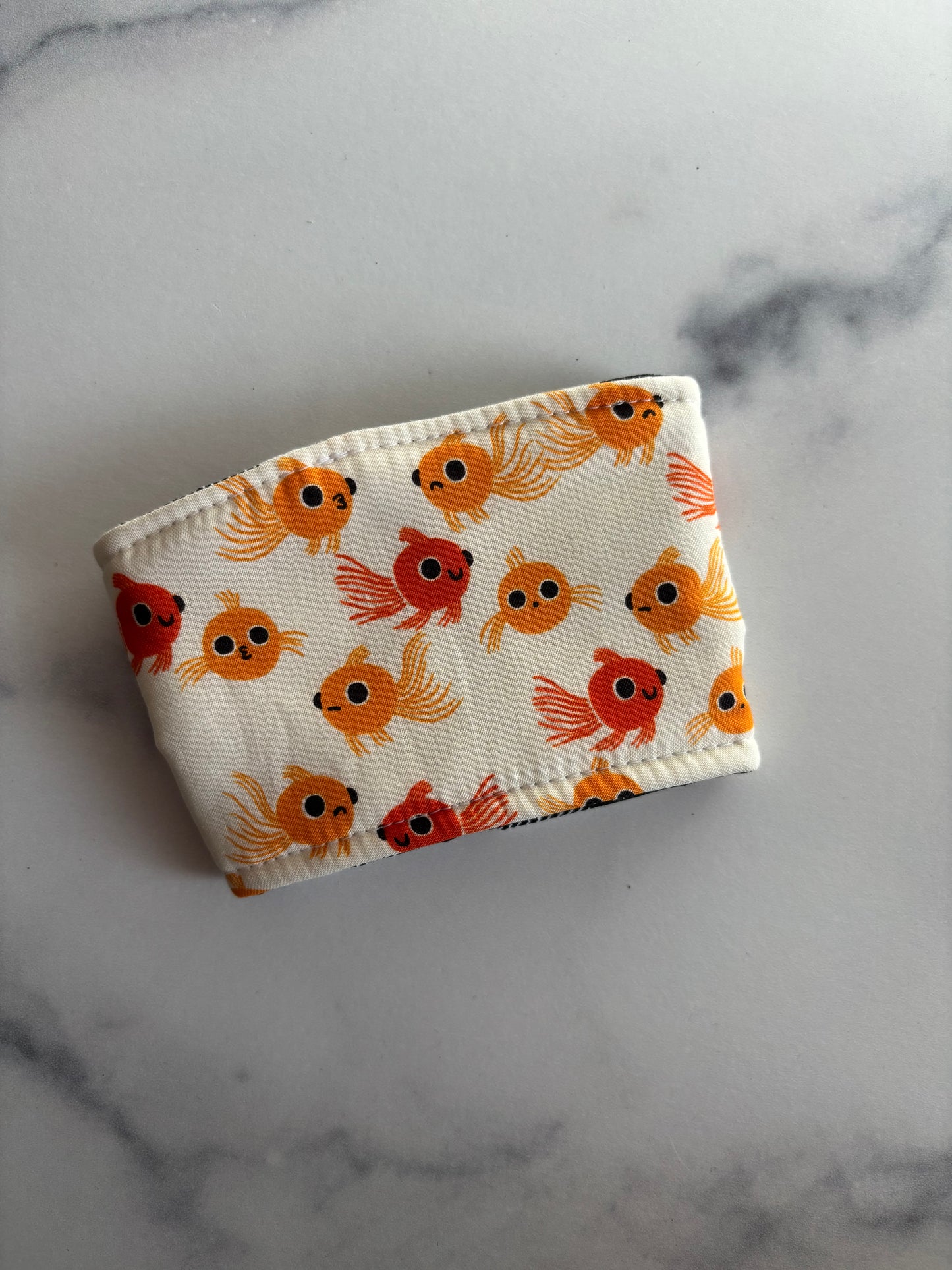 Goldfish Orange - Reusable Coffee Sleeve