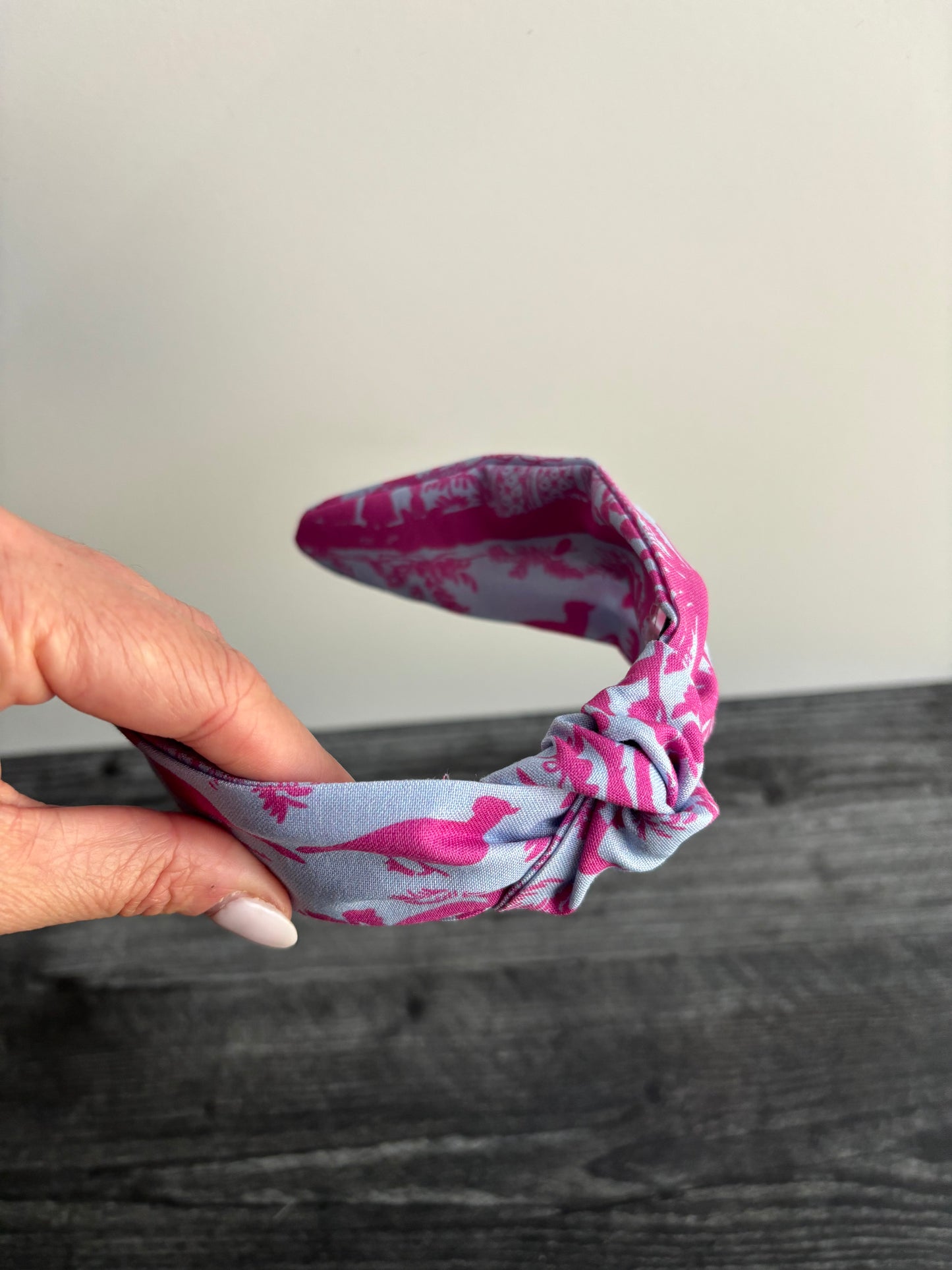Lovely Day Magenta - Knotted Headband