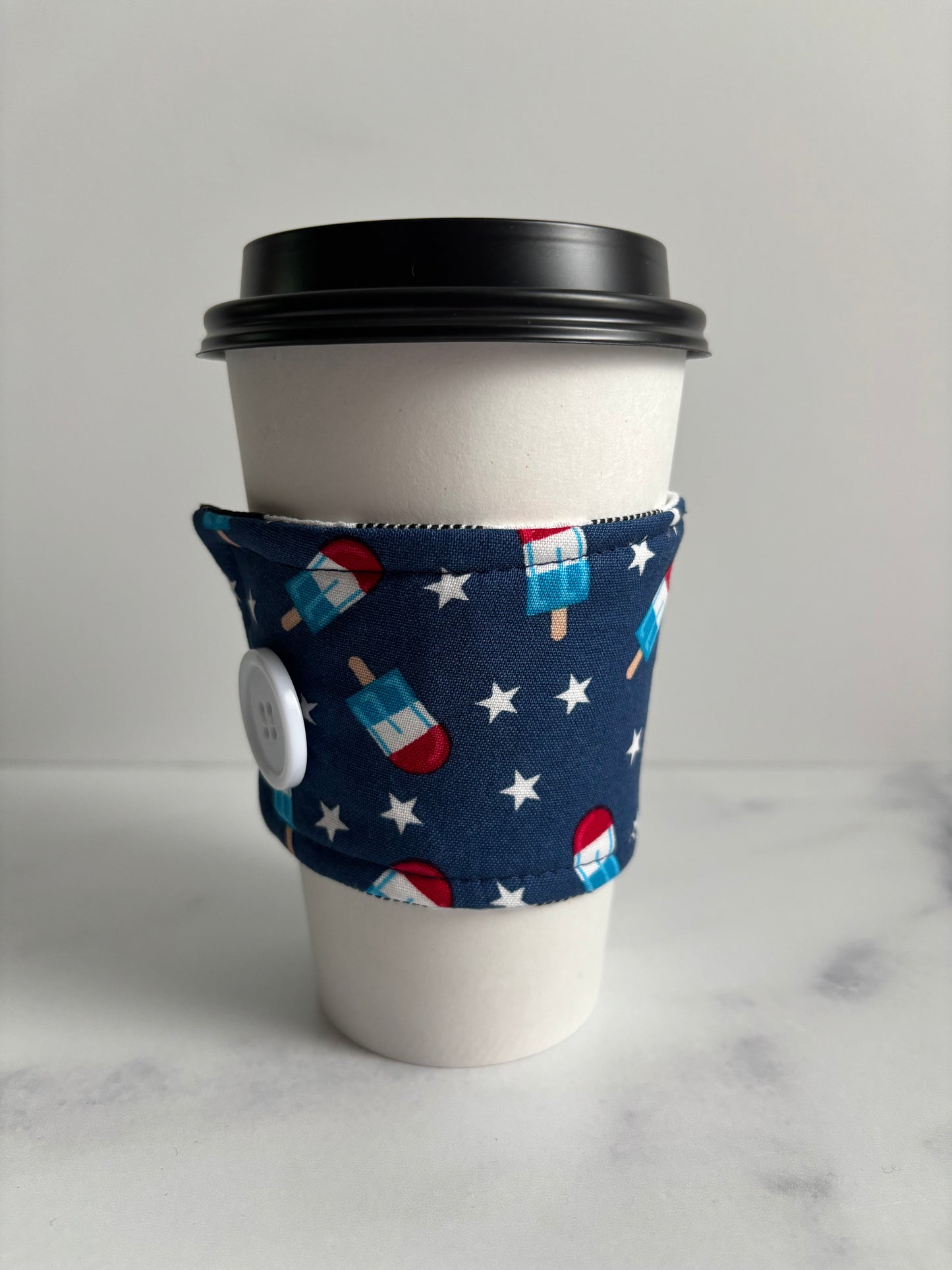 Firecracker Pops - Reusable Coffee Sleeve