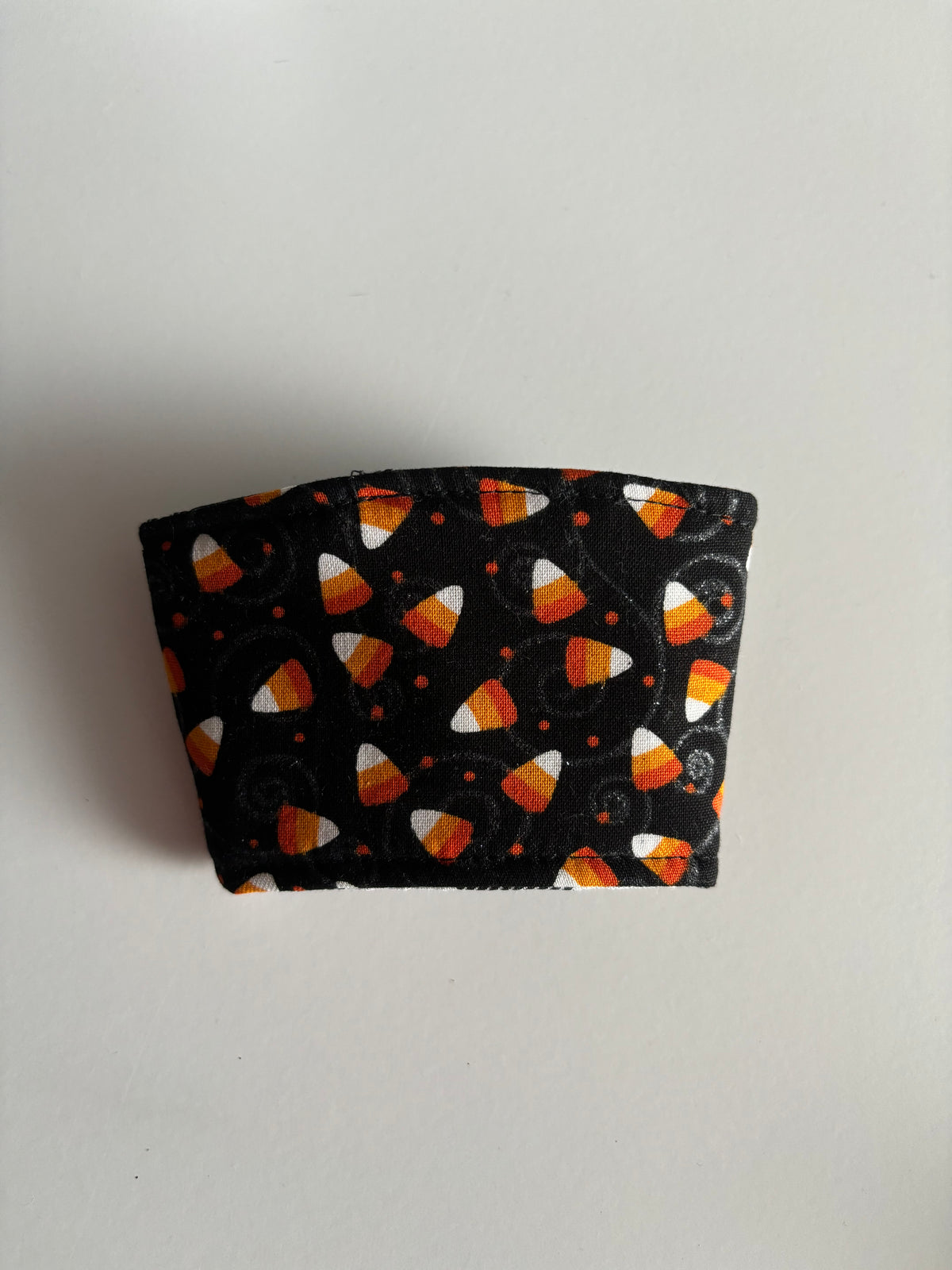 Sparkly Candy Corn - Reusable Coffee Sleeve