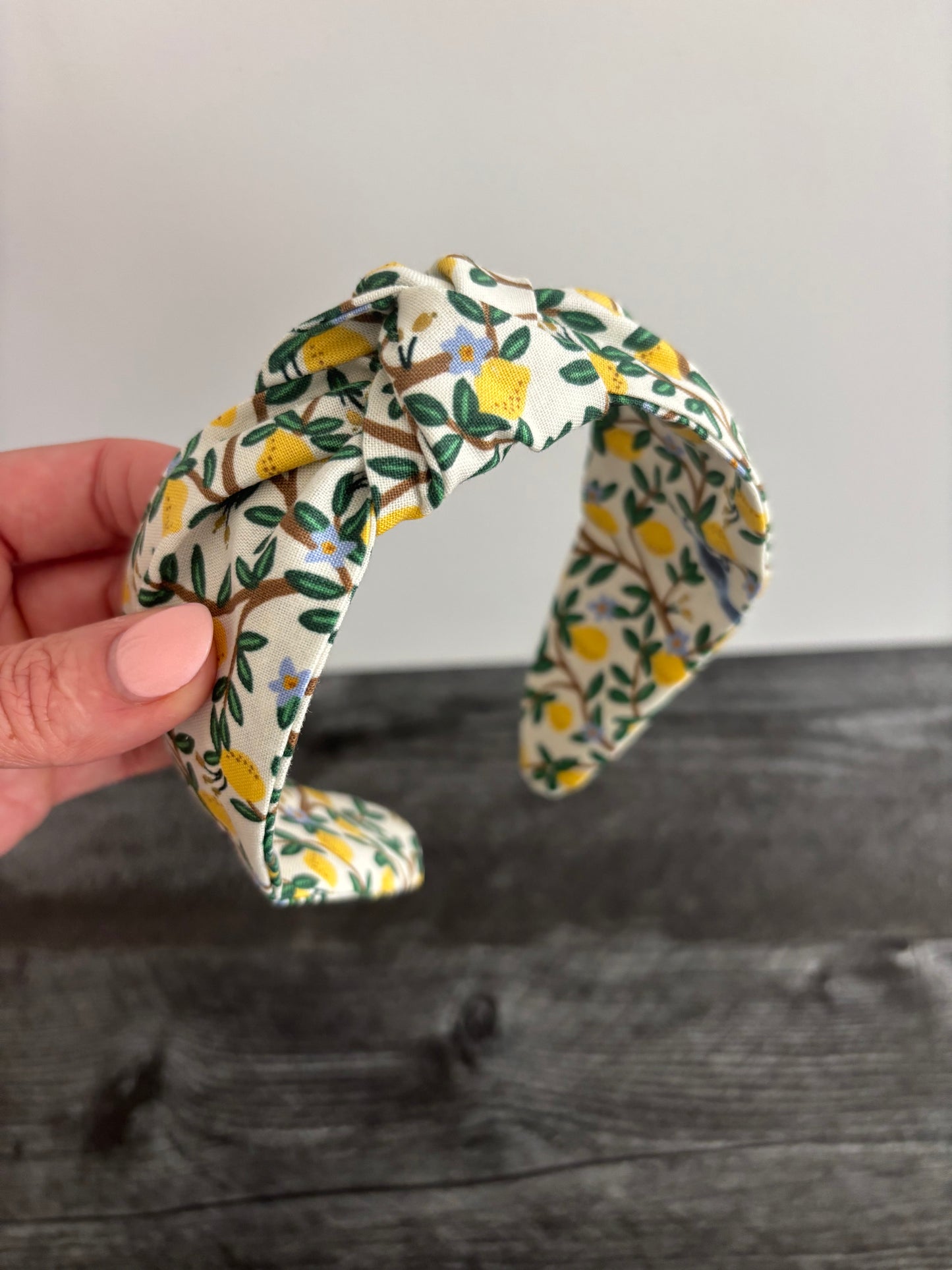 Lemon Grove Cream - Knotted Headband