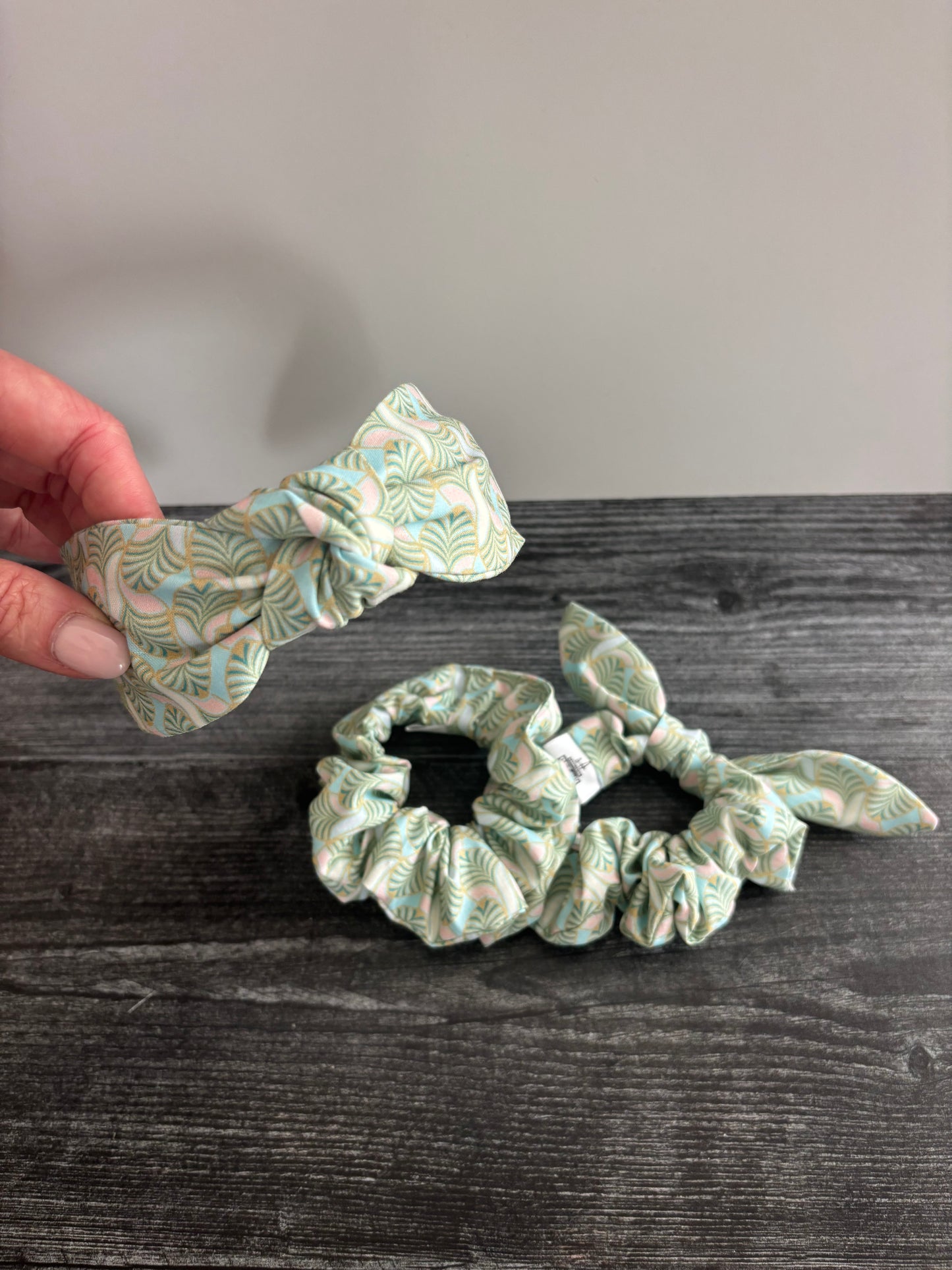 Geometric Pastels - Knotted Headband