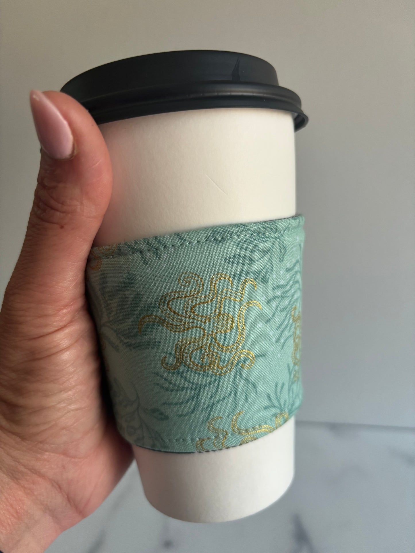 Moontide Gold - Reusable Coffee Sleeve