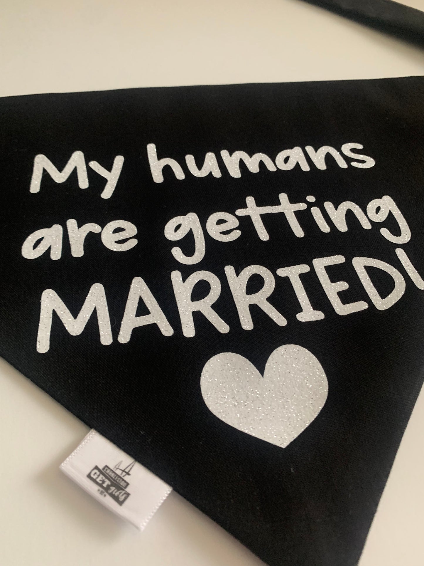 My Humans Are Getting Married - Pet Bandana