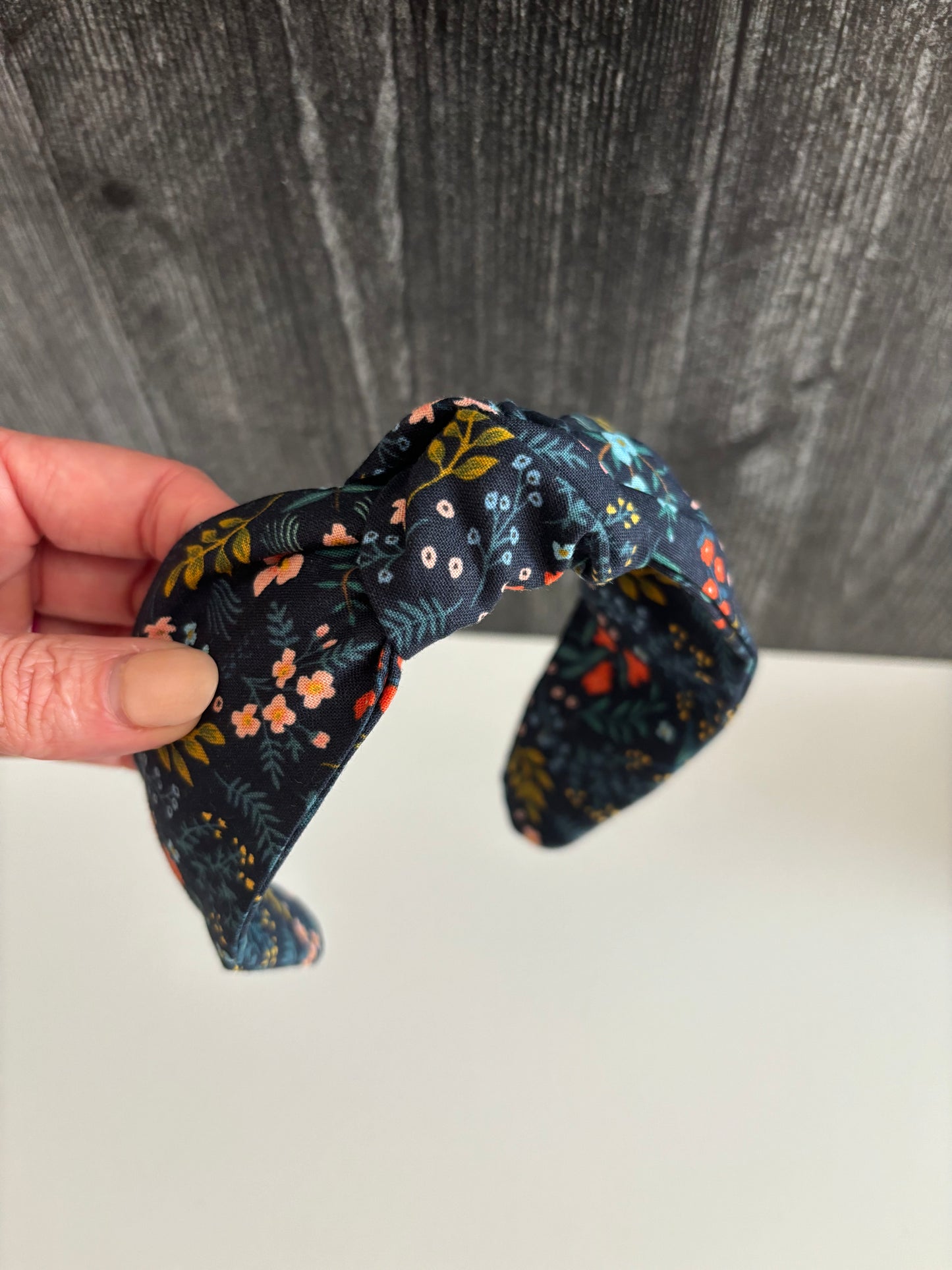 Wildwood Navy - Knotted Headband