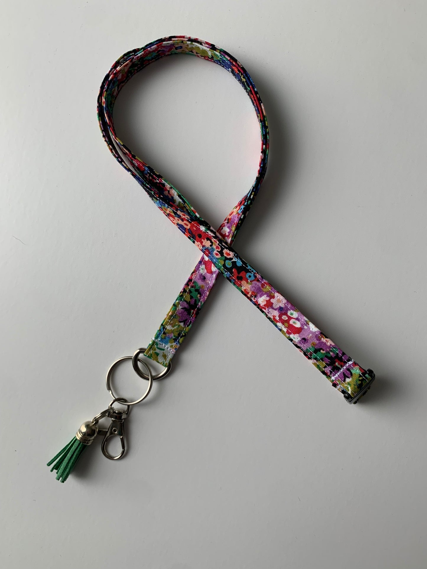 Abstract Floral - Lanyard