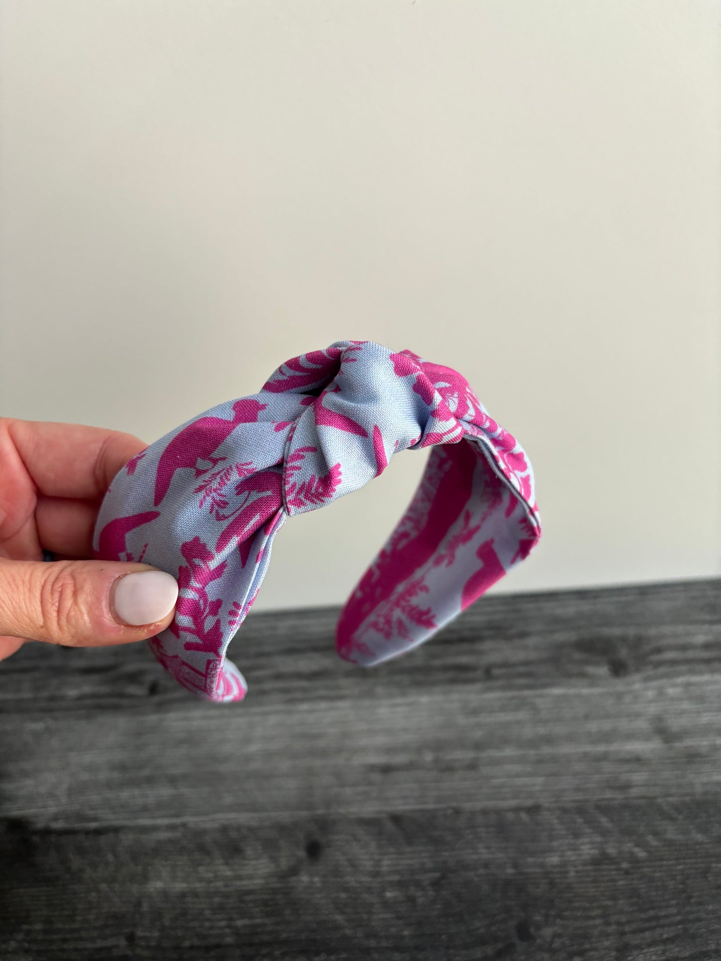 Lovely Day Magenta - Knotted Headband