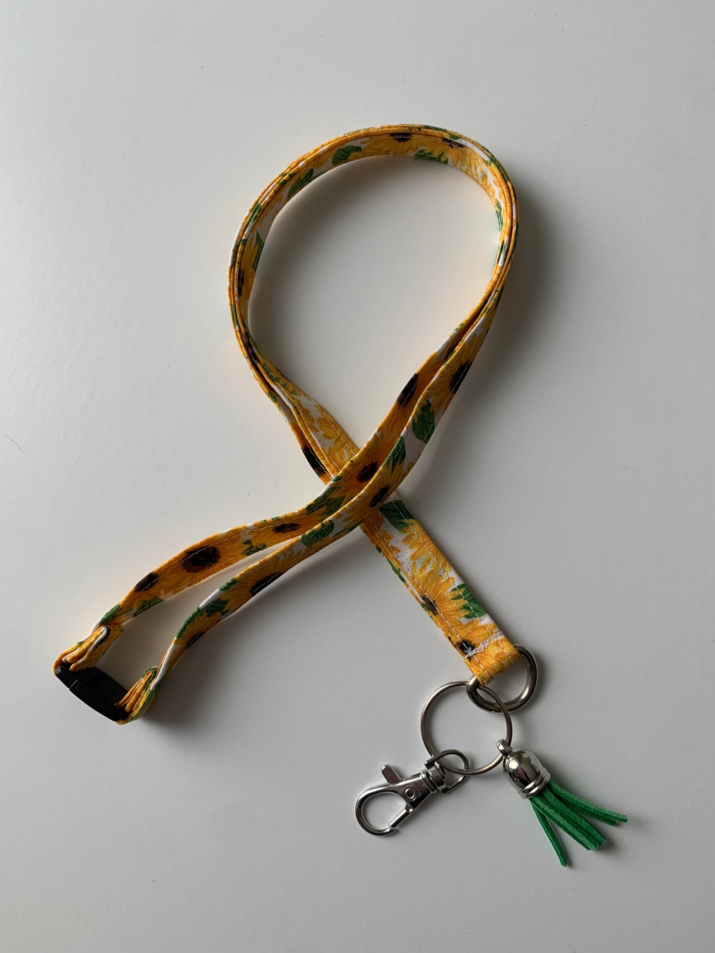 Sunflowers on White - Lanyard