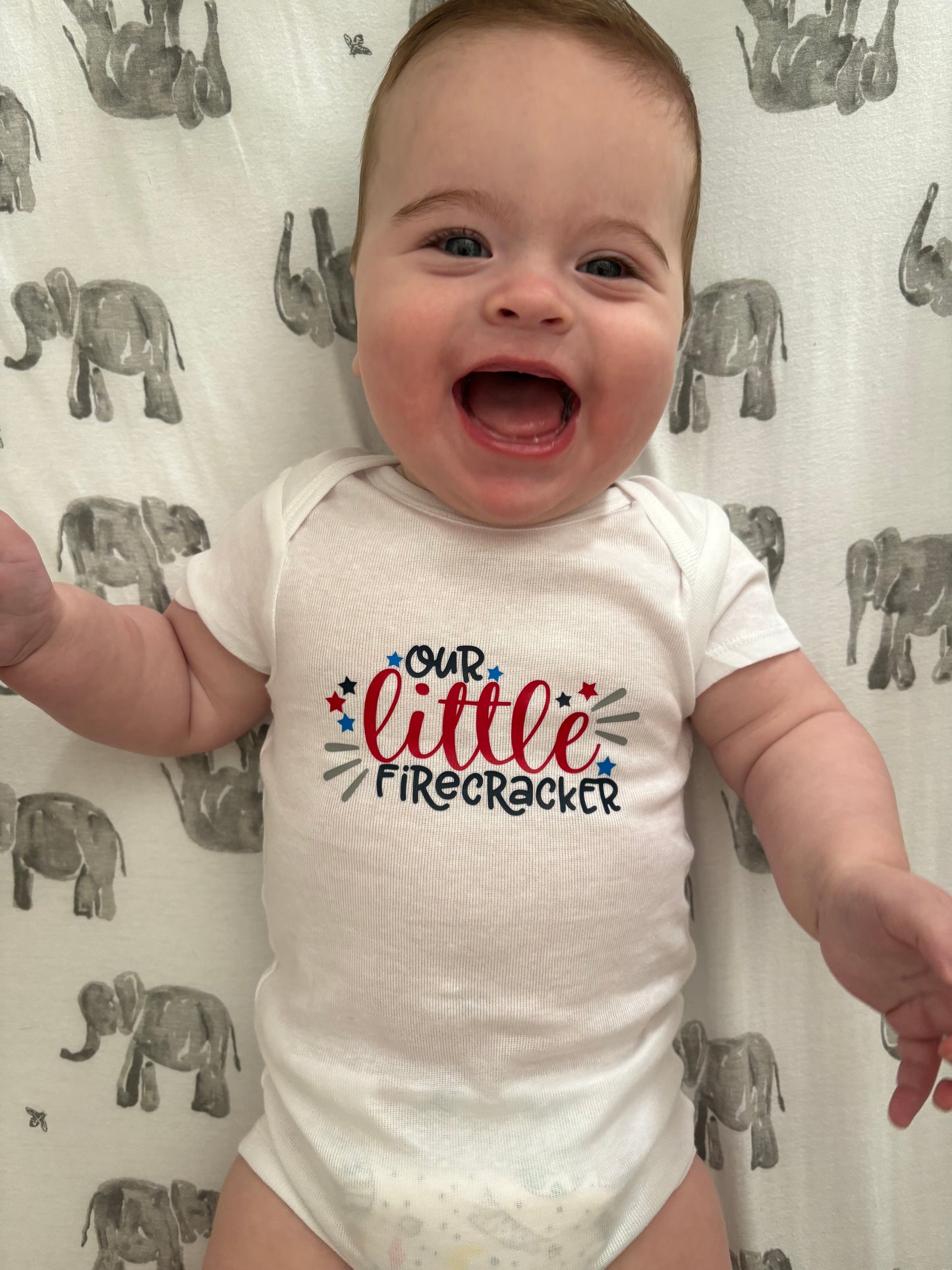 Our Little Firecracker - Onesie