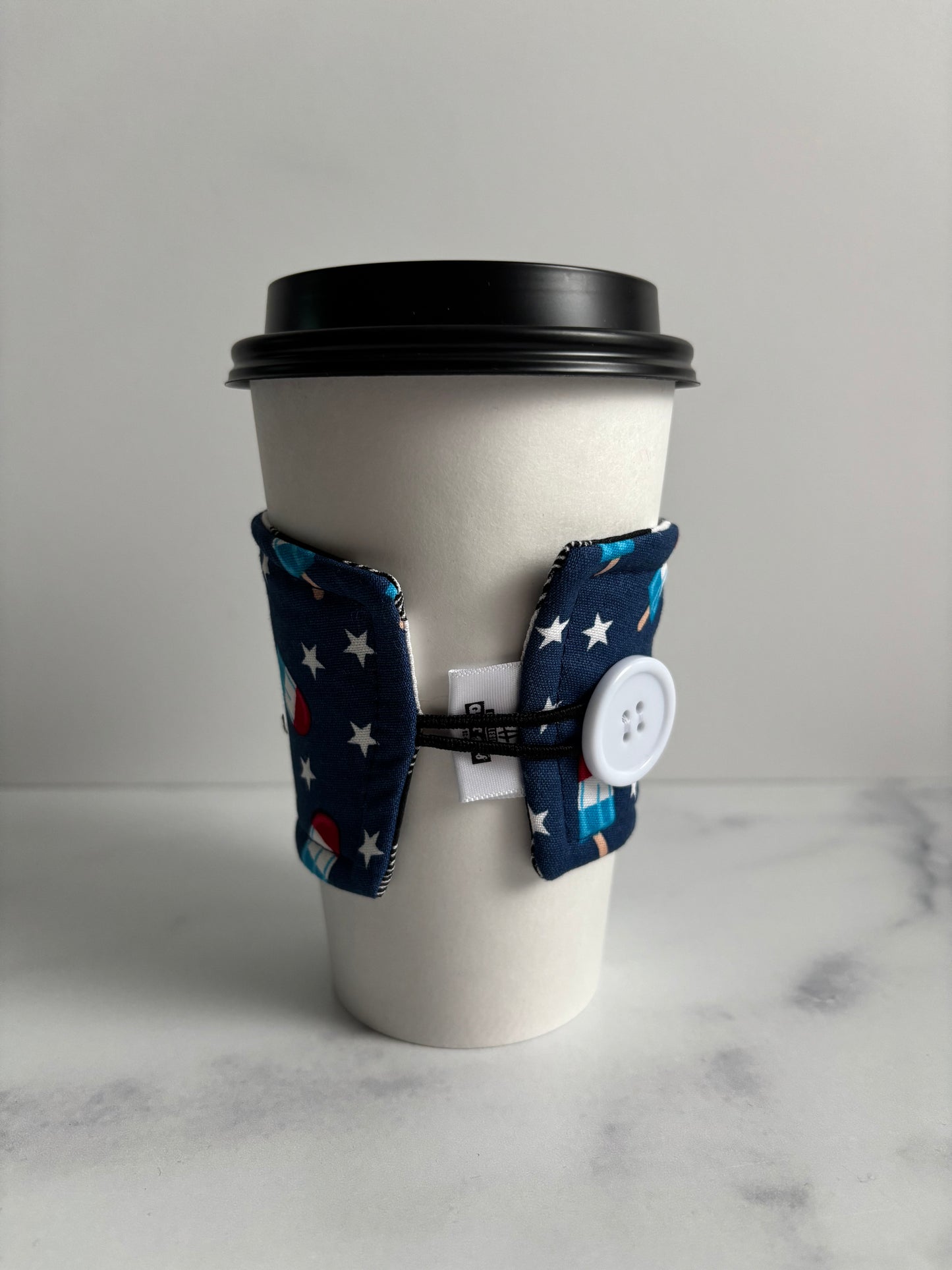 Firecracker Pops - Reusable Coffee Sleeve