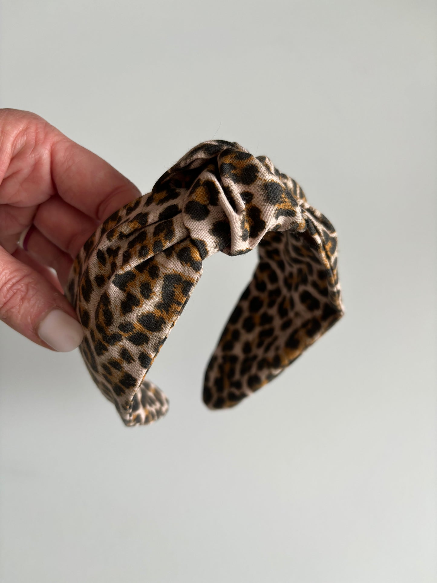 Leopard Print - Knotted Headband