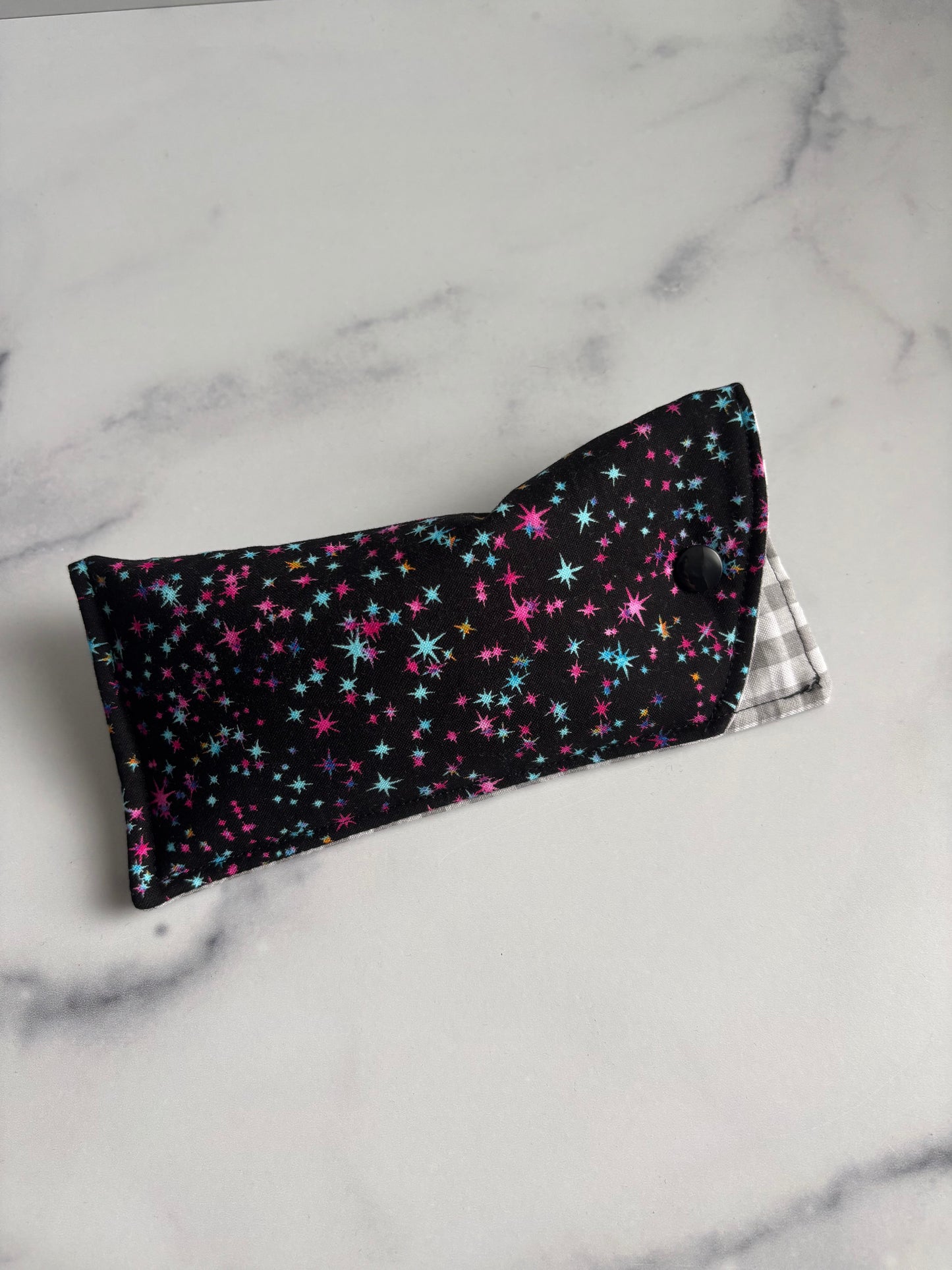 Stardust on Black - Glasses Case