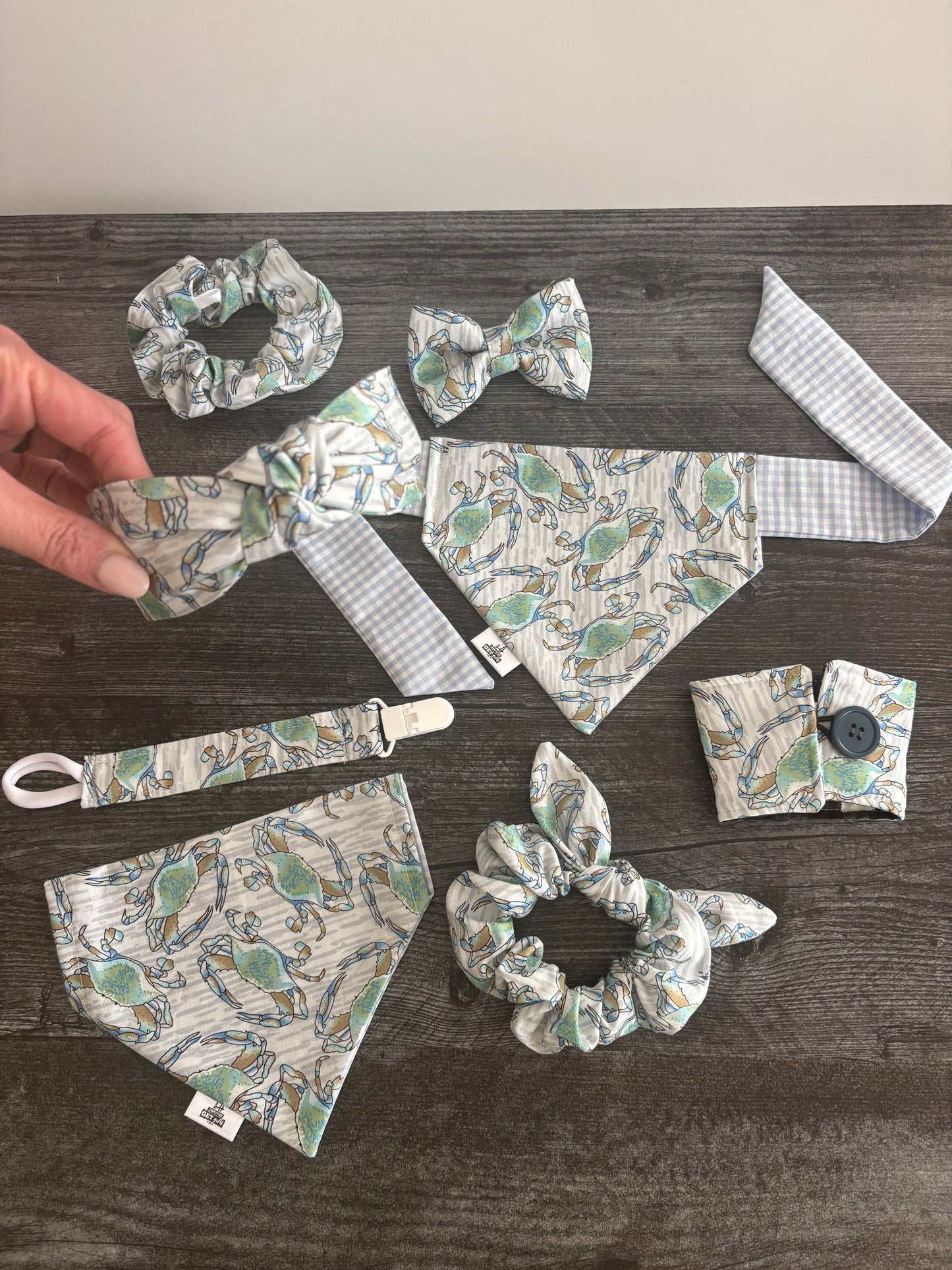 Blue Crab - Paci Clip