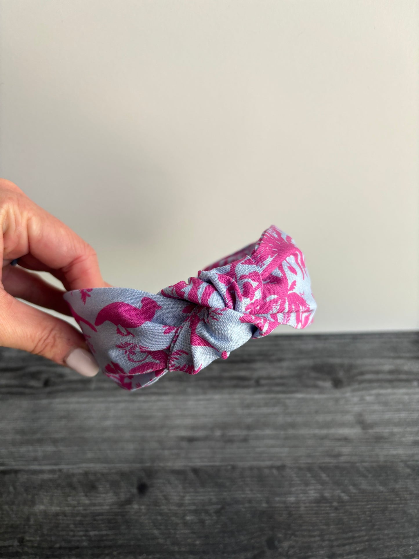 Lovely Day Magenta - Knotted Headband