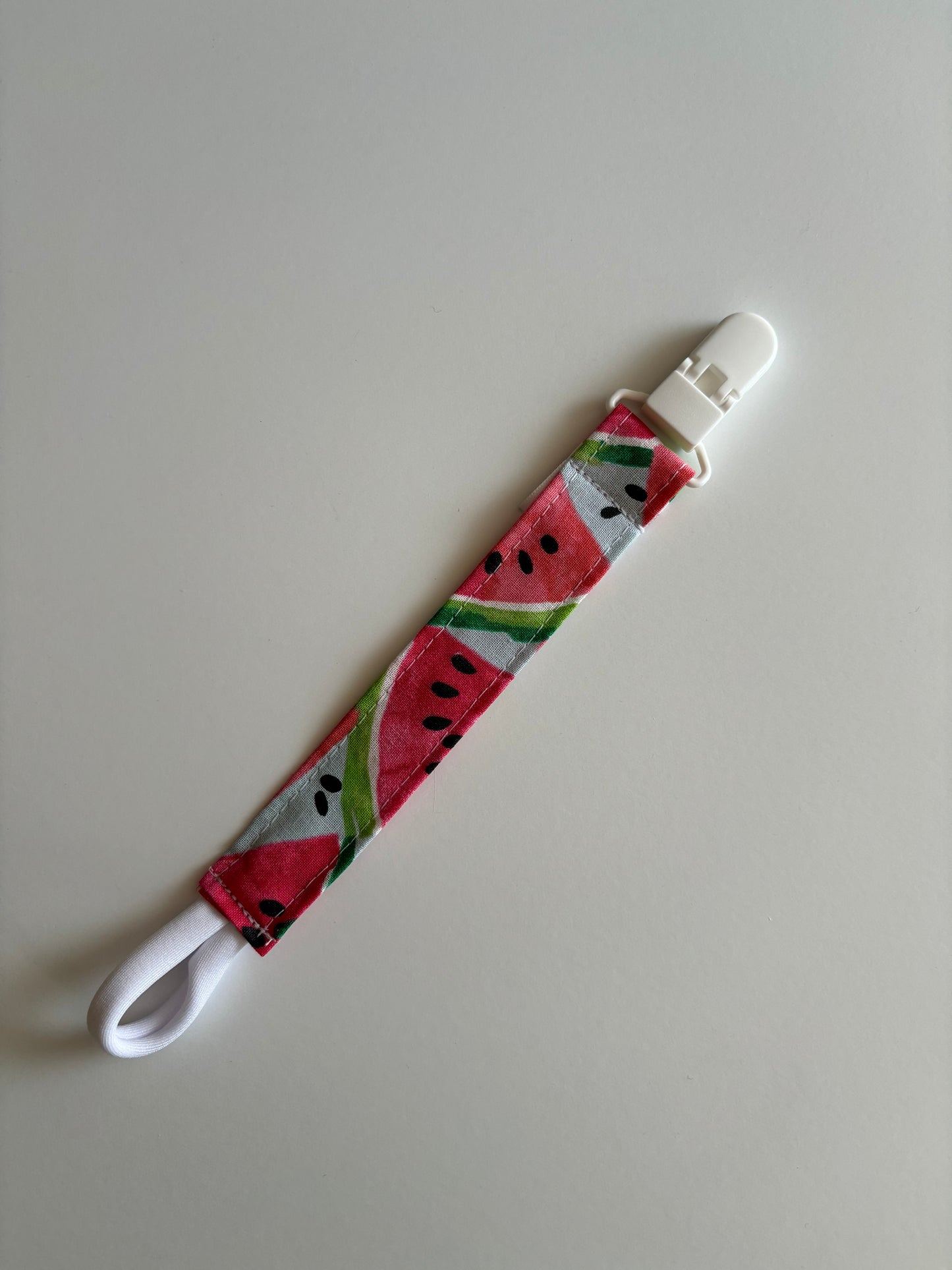 Watermelons on Baby Blue - Paci Clip
