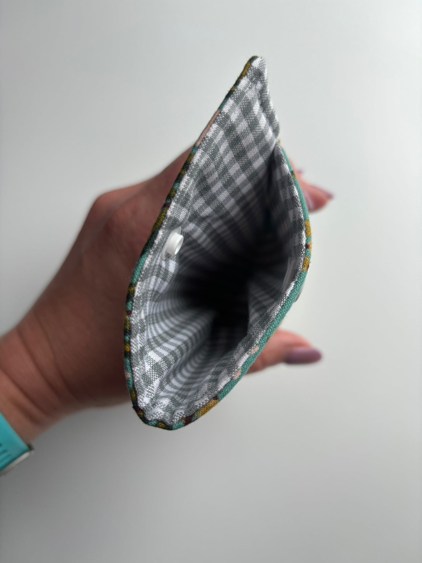 Citrus Floral Teal - Glasses Case