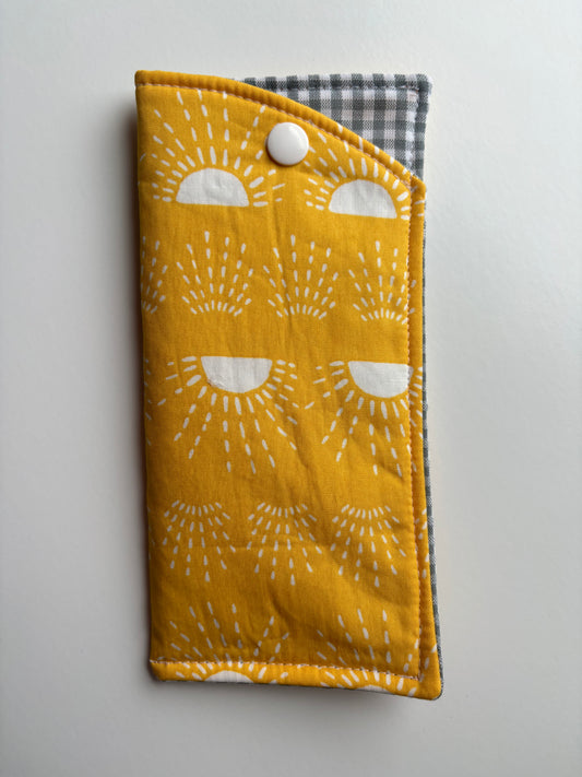 Suns on Yellow - Glasses Case