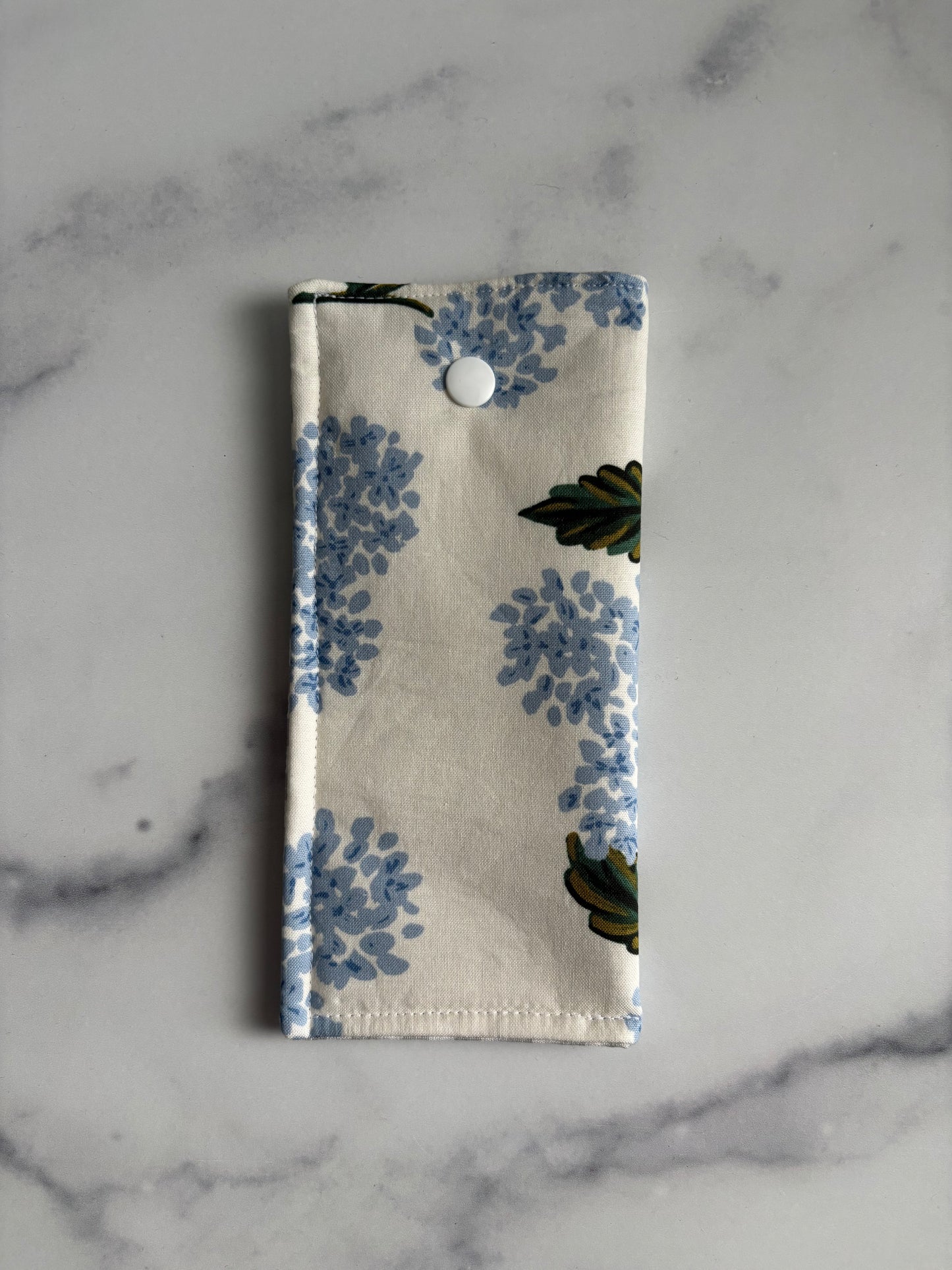 Hydrangeas on Cream - Glasses Case
