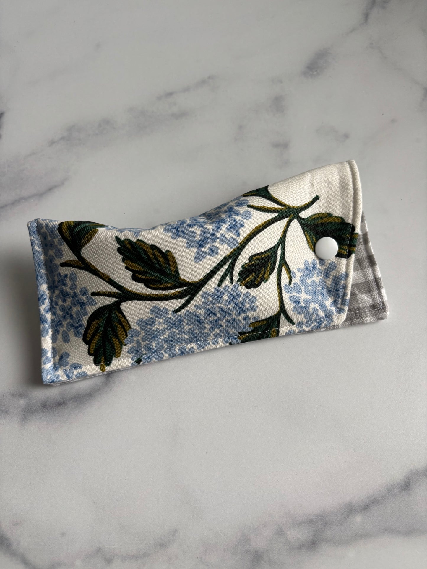 Hydrangeas on Cream - Glasses Case