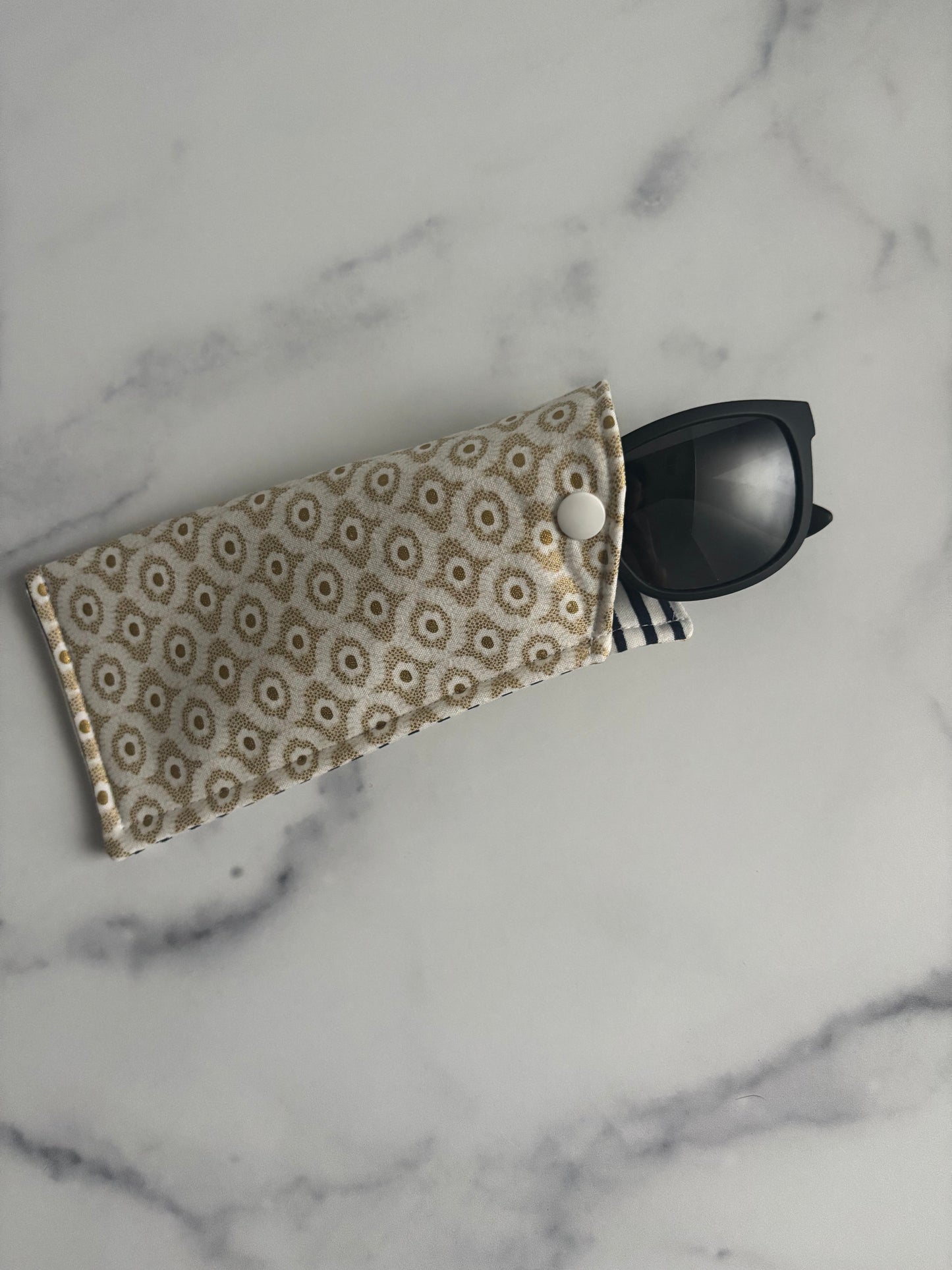 Emma in Gold - Glasses Case