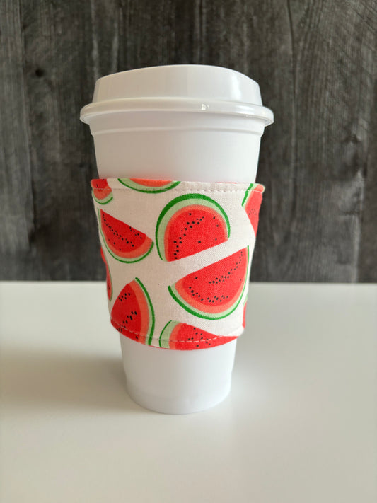 Watermelon Slices - Reusable Coffee Sleeve
