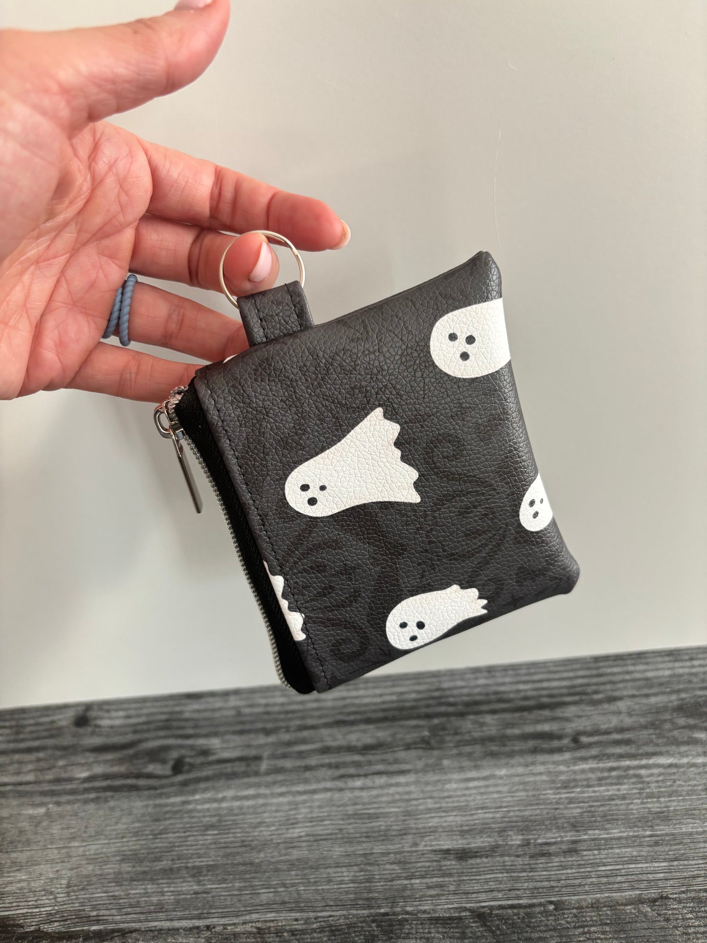 Fab-boo-lous Faux Leather - Zippered Pouch (Mini Sized)