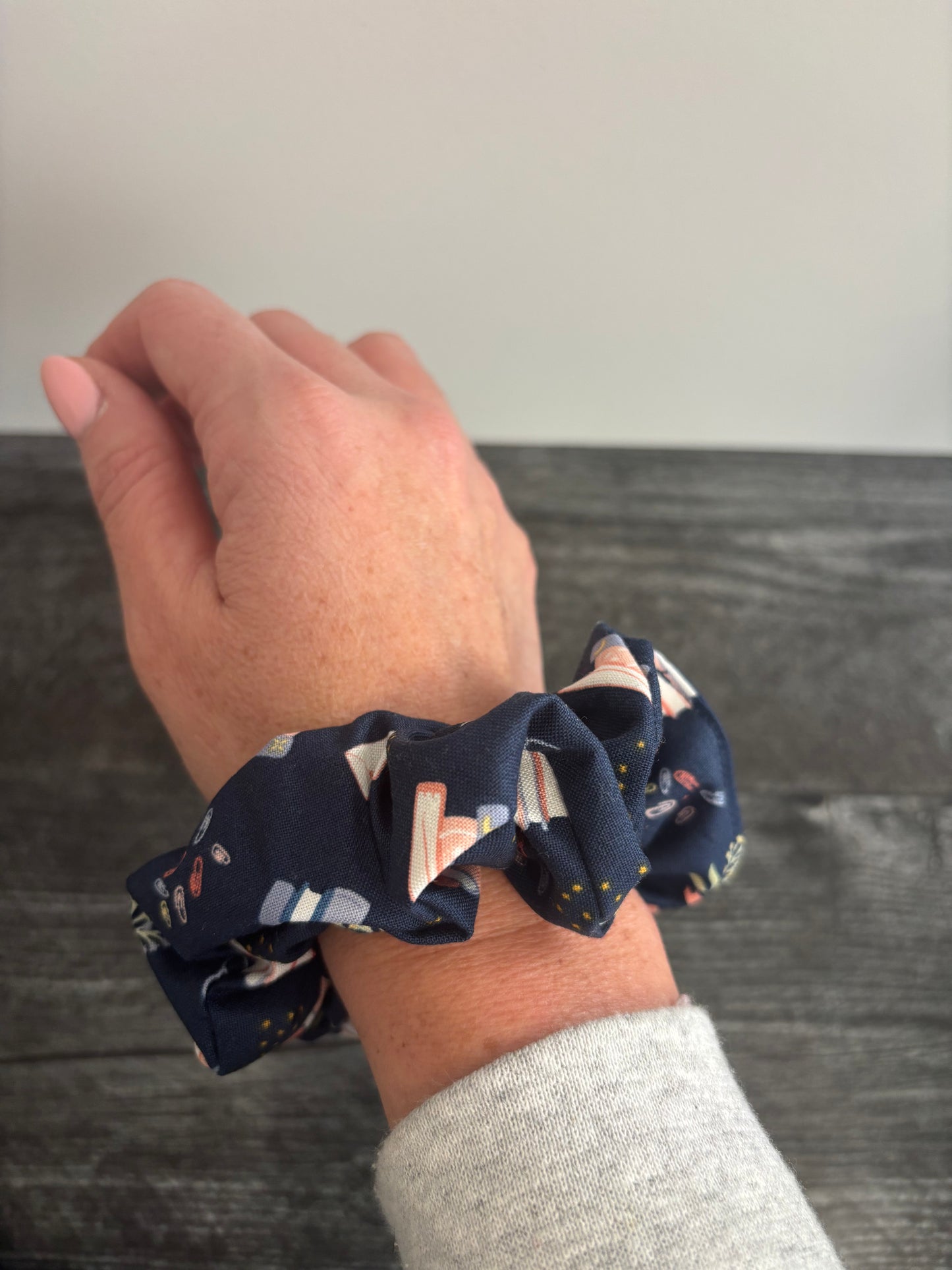 Across the Pages - Cotton Scrunchie