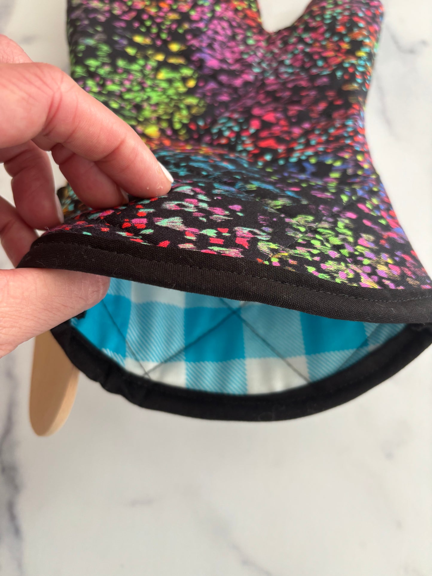 Abstract Impressionism - Oven Mitt