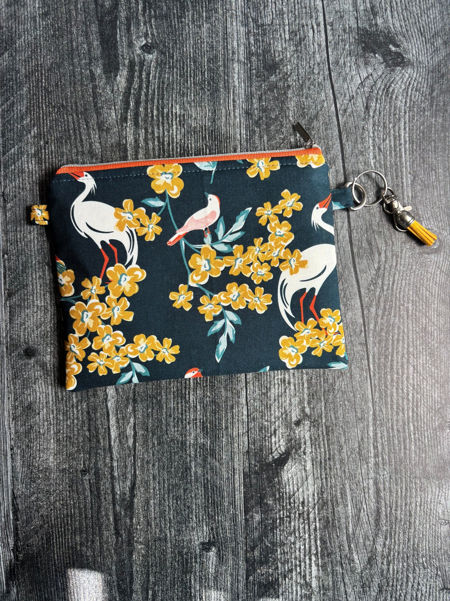Bird Watching - Zippered Pouch (Medium Sized)