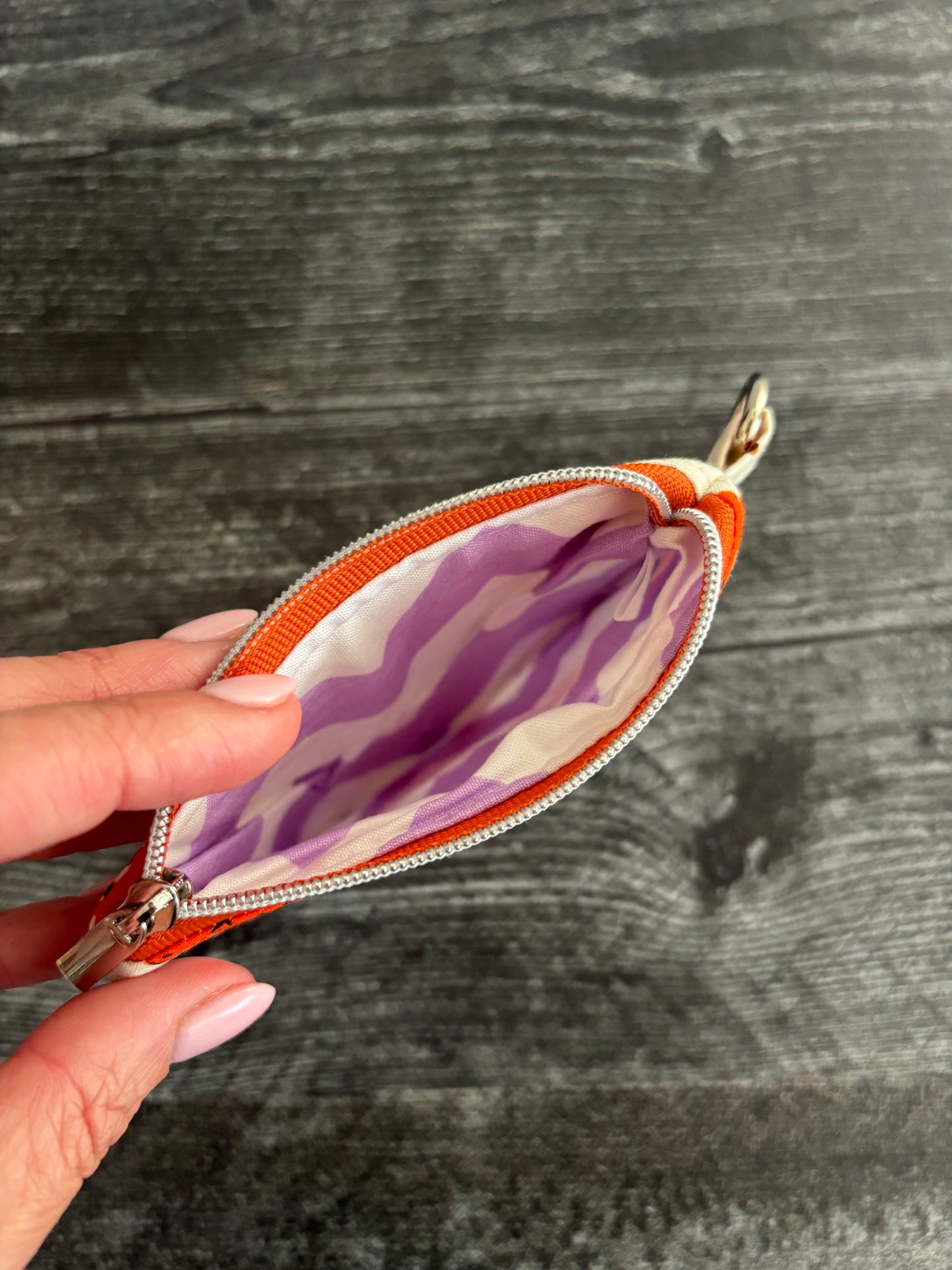 Catnap Orange - Zippered Pouch (Mini Sized)