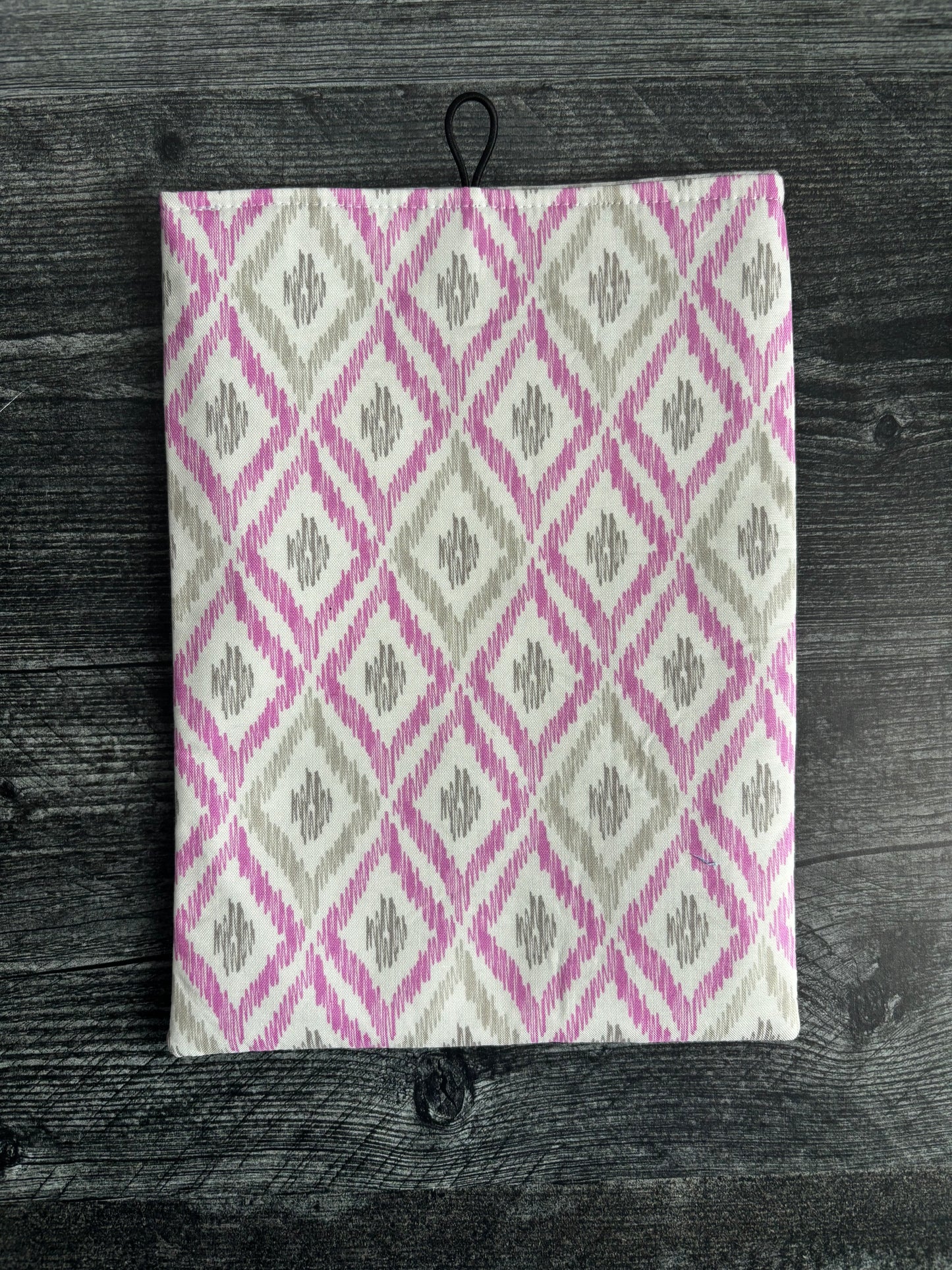 Ikat in Orchid - Book Sleeve