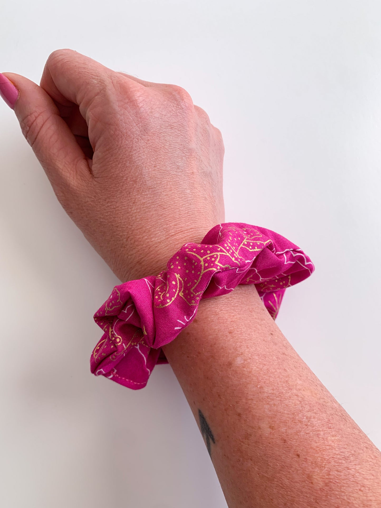 Aristocrat Berry - Cotton Scrunchie