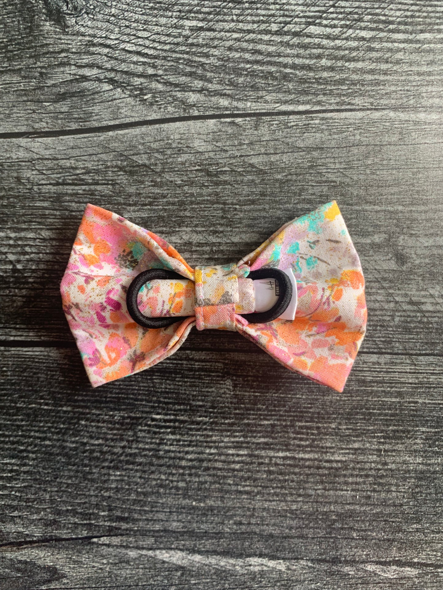 Sparkly Floral - Pet Bow Tie