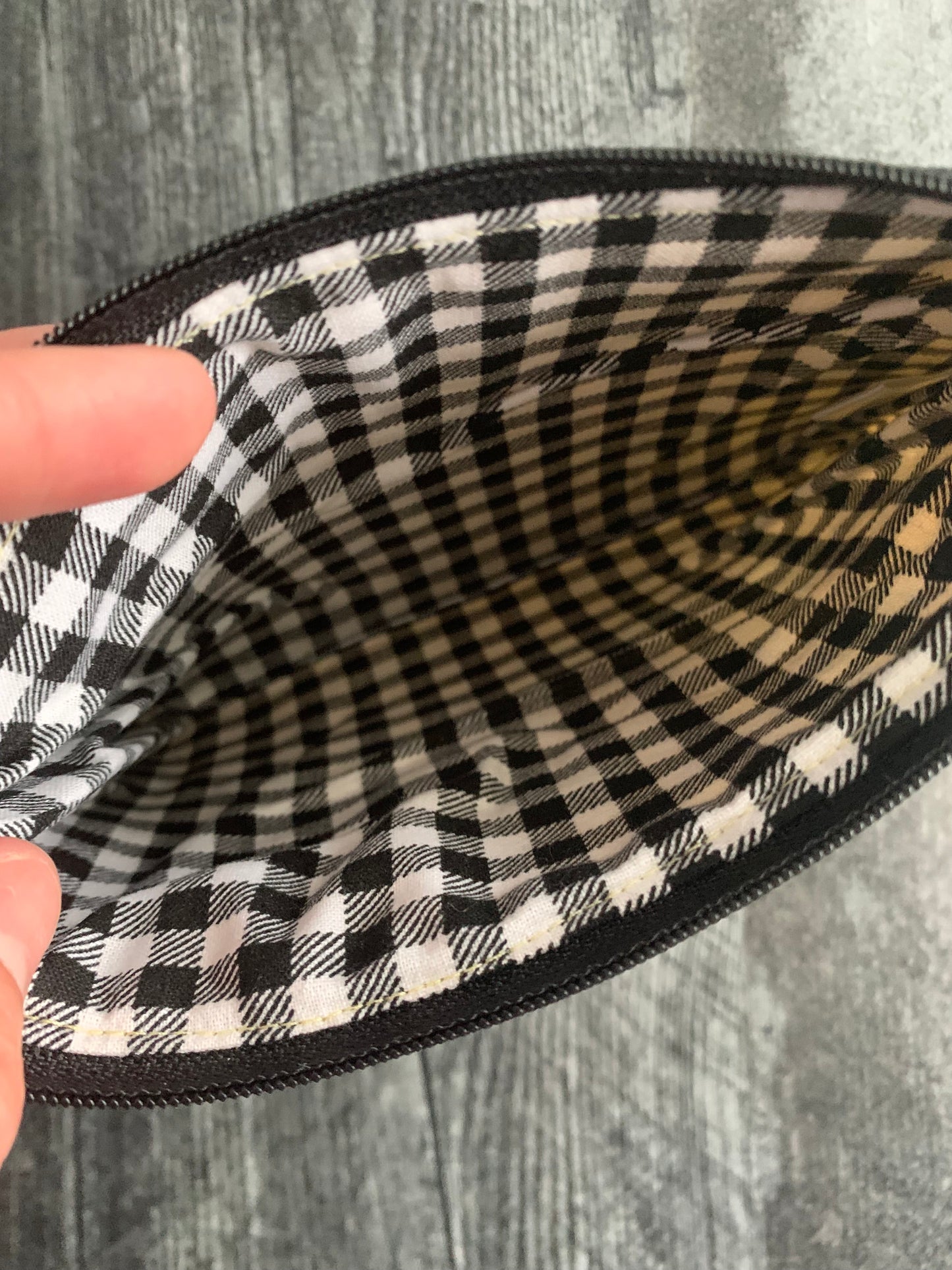 Sparkly Bees - Zippered Pouch (Medium Sized)