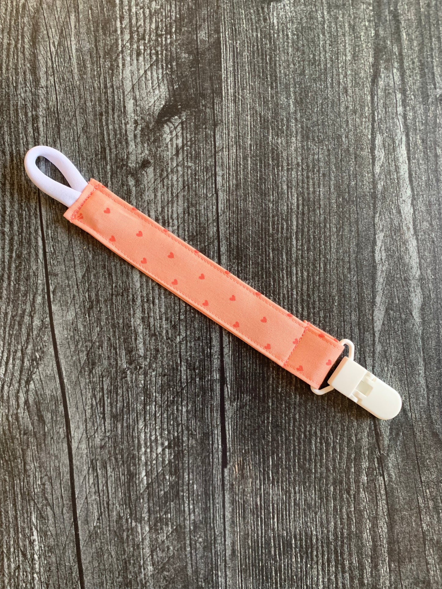 Hearts on Rose - Paci Clip