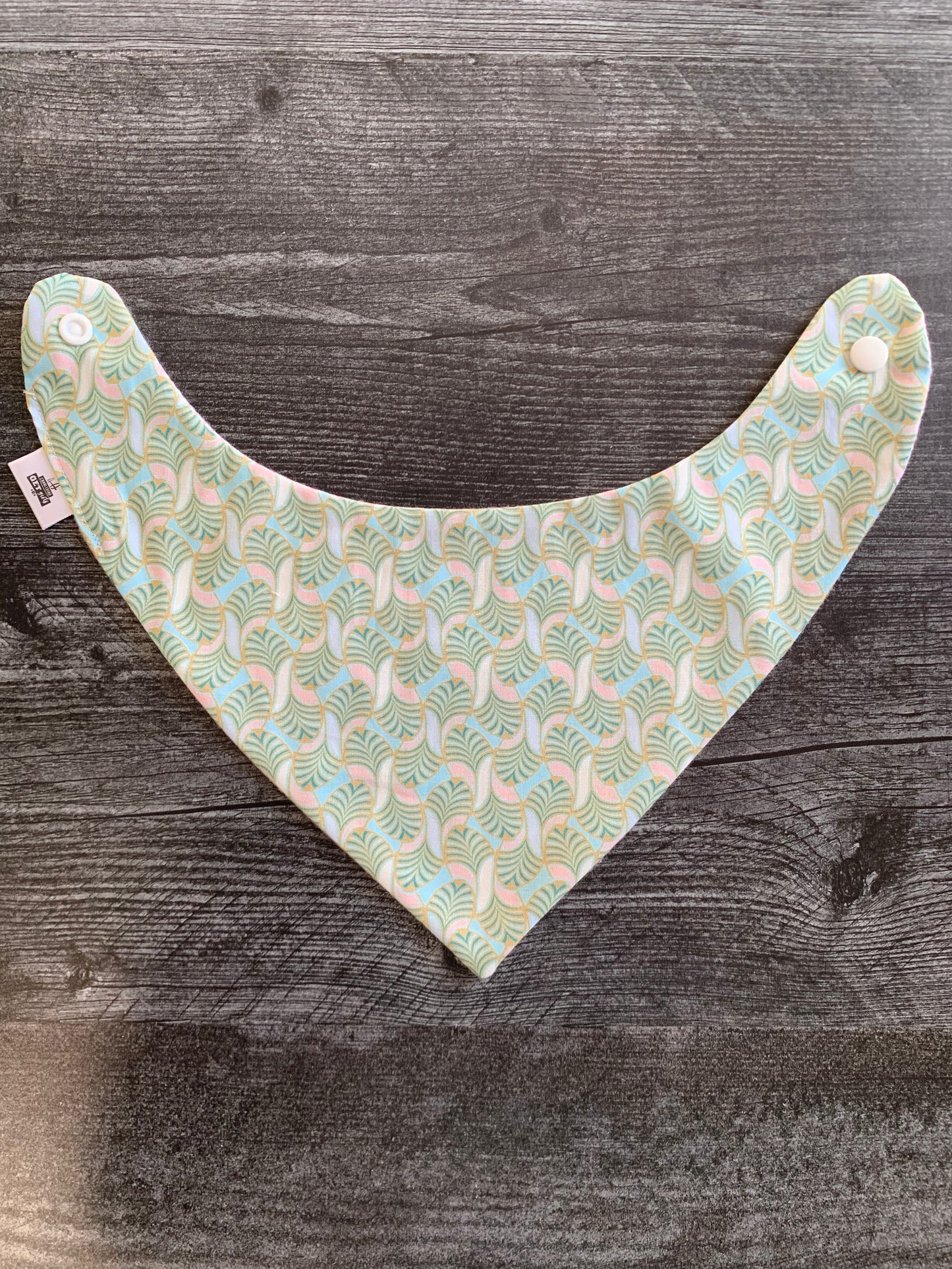Geometric Pastels - Infant/Toddler Bandana Bib