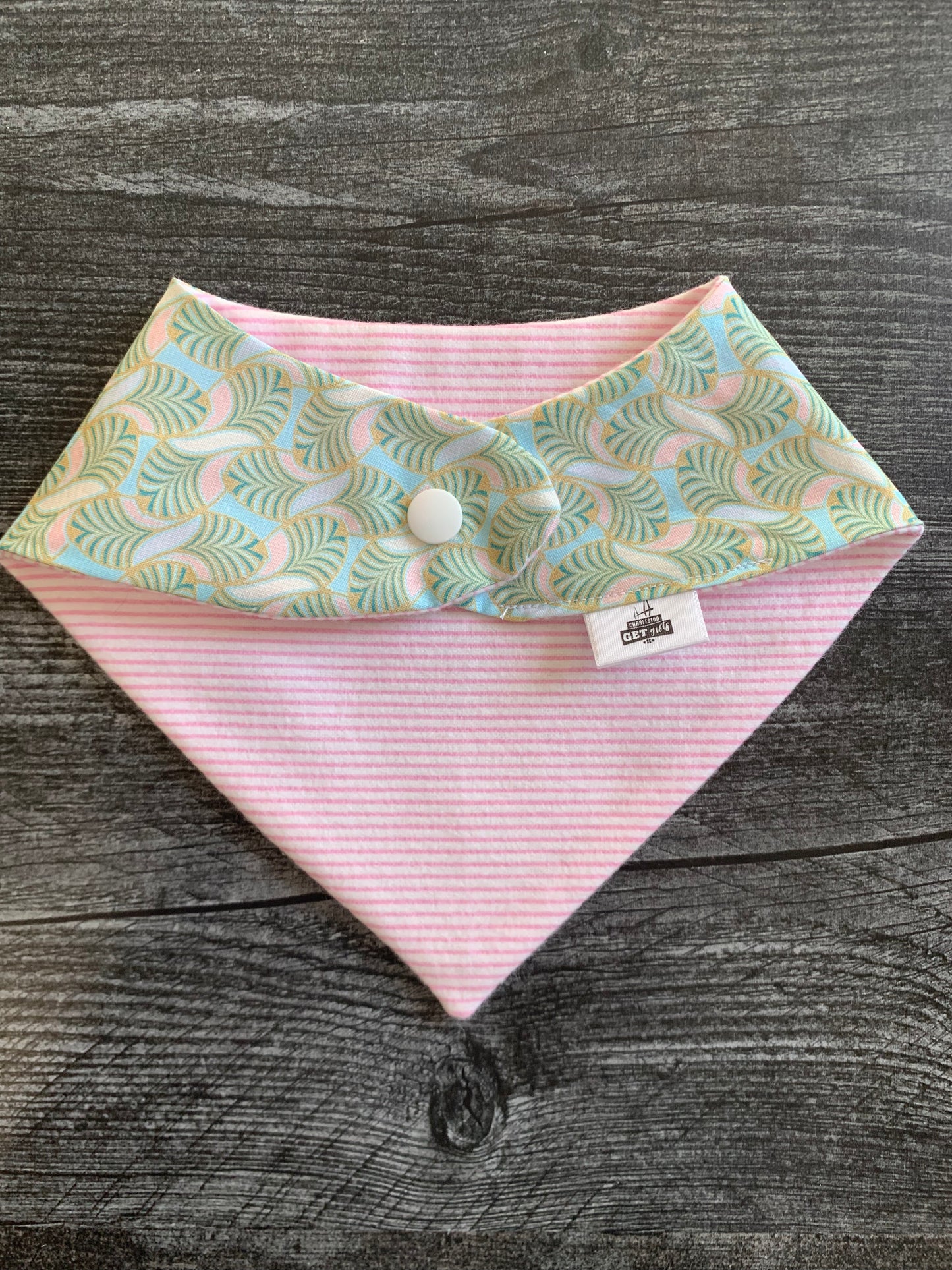 Geometric Pastels - Infant/Toddler Bandana Bib