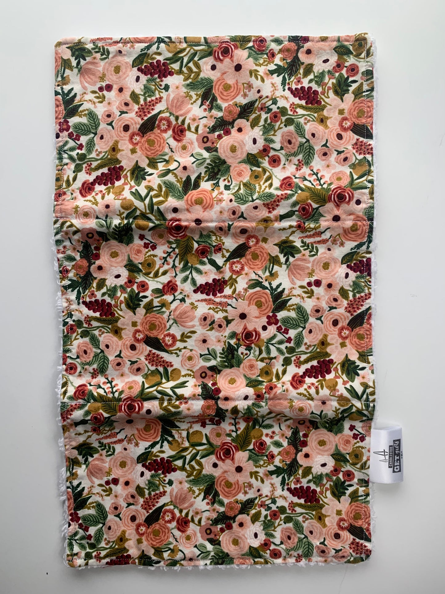 Petite Garden Party Rose - Burp Cloths Set