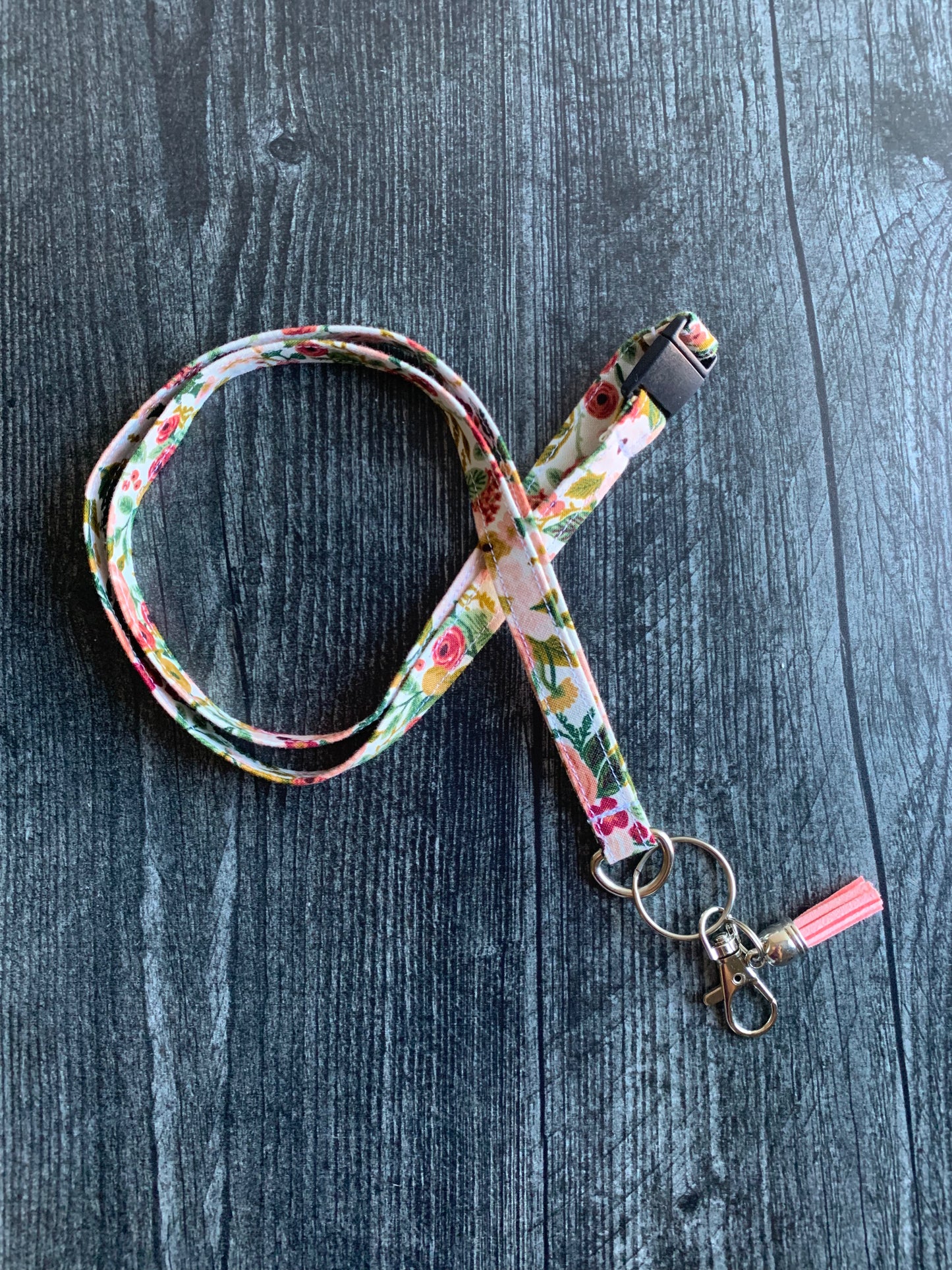 Petite Garden Party Rose - Lanyard