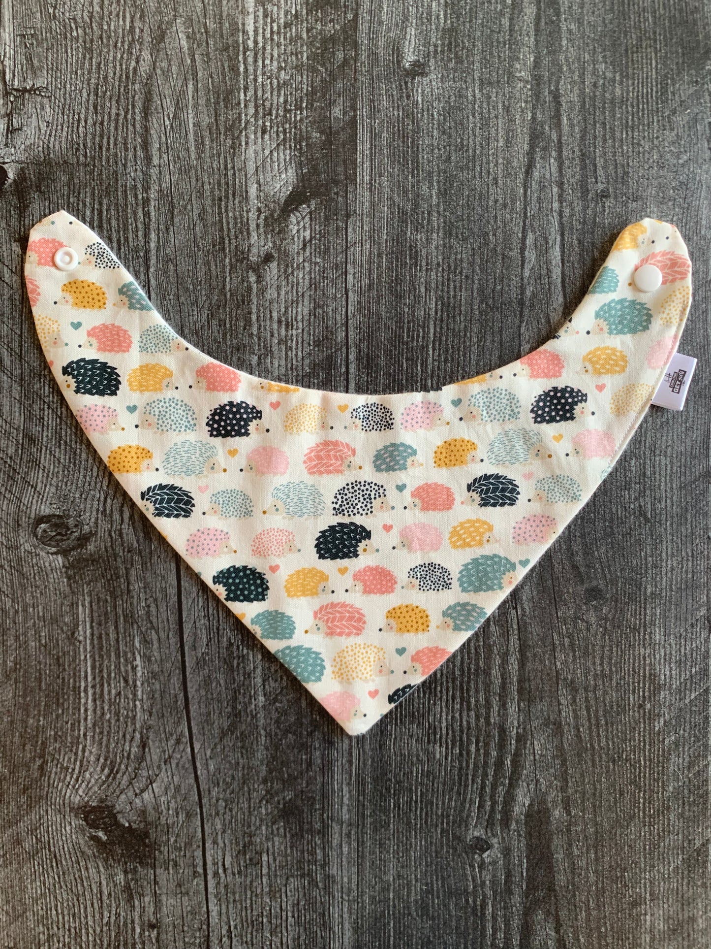Prickles Hedgehogs - Infant/Toddler Bandana Bib