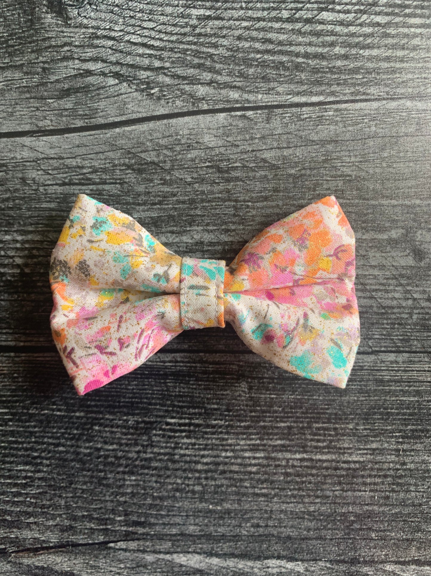 Sparkly Floral - Pet Bow Tie