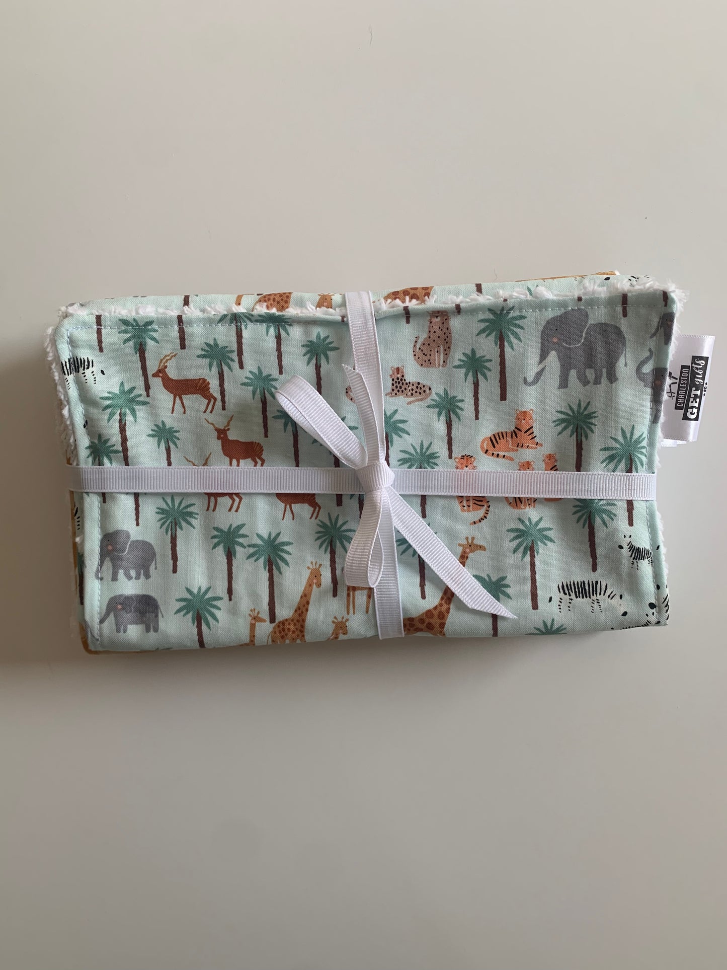 Safari - Burp Cloth Set