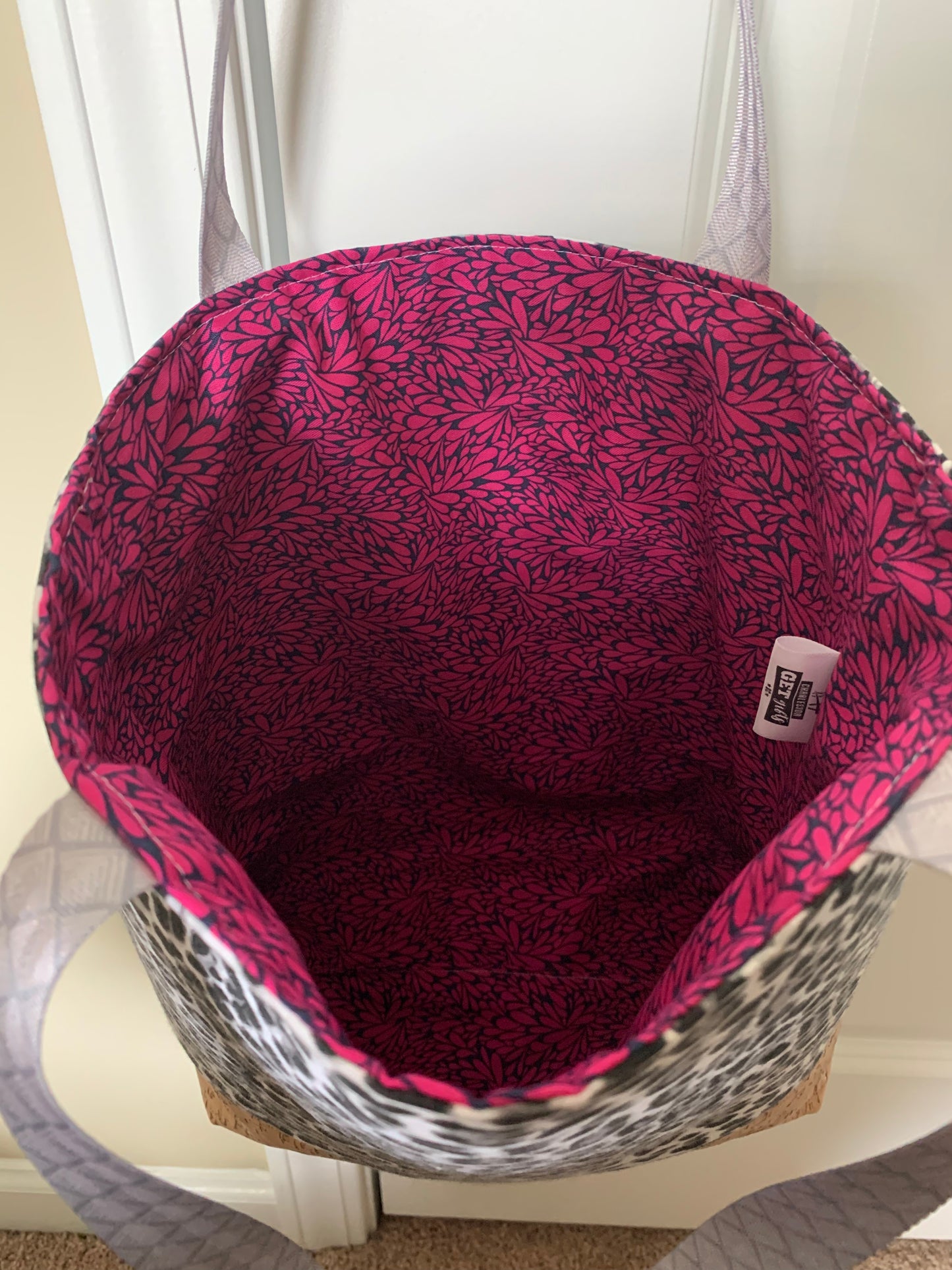 Gray Leopard Print - Martes Tote