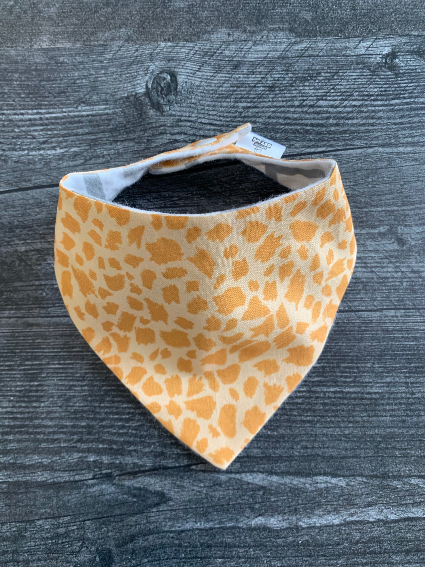 Giraffe Print - Infant/Toddler Bandana Bib