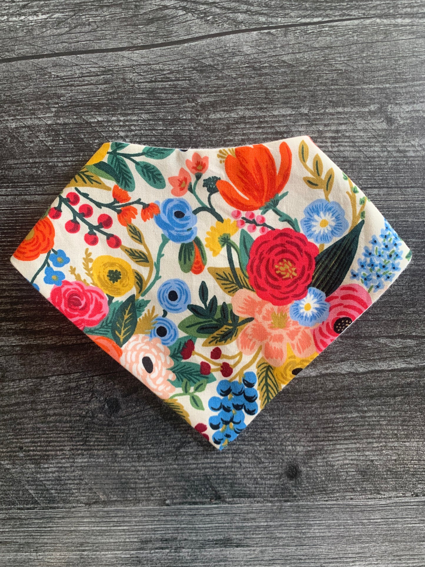 Garden Party Cream - Infant/Toddler Bandana Bib