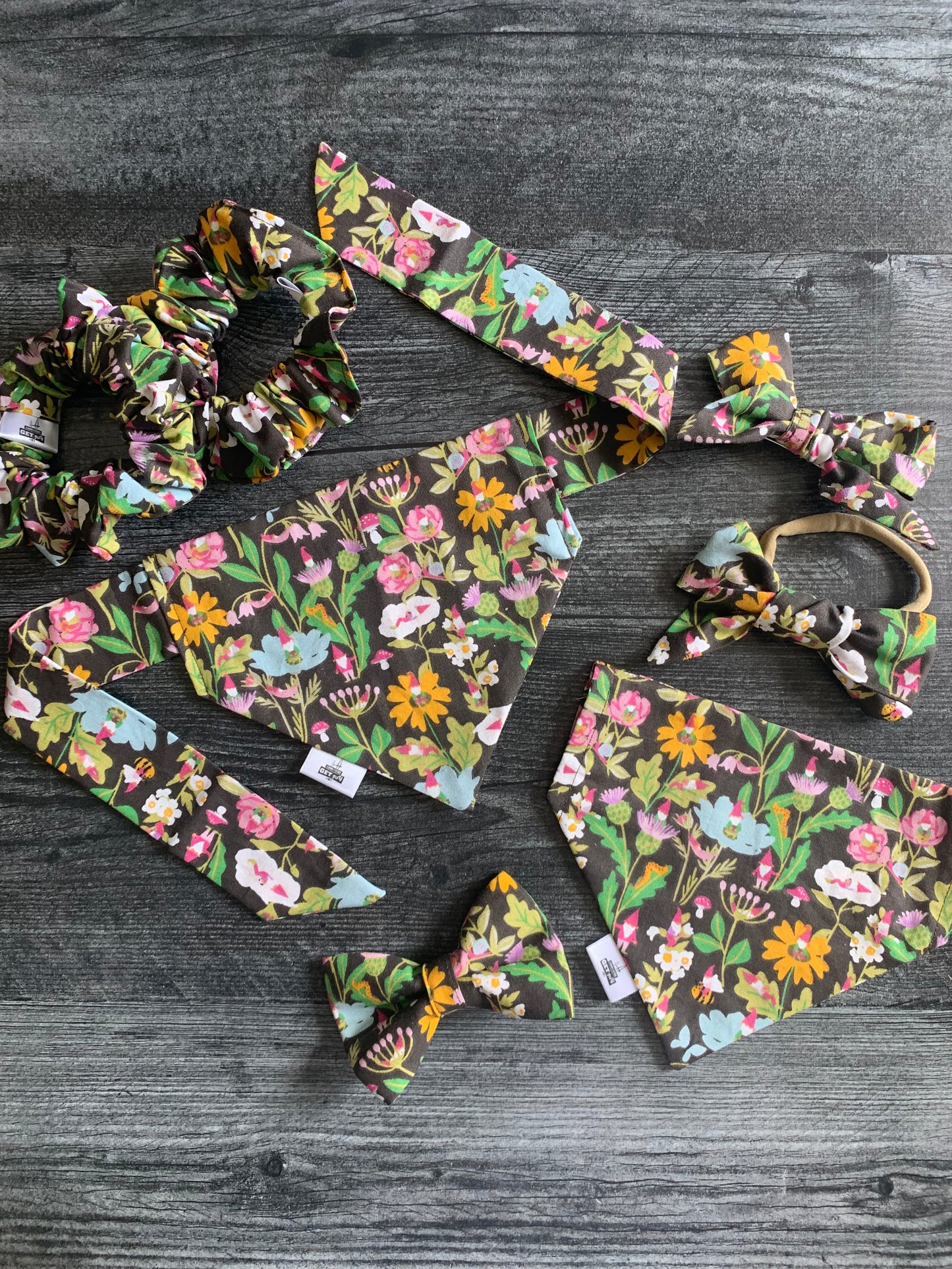 Garden Gnomes - Hair Bows