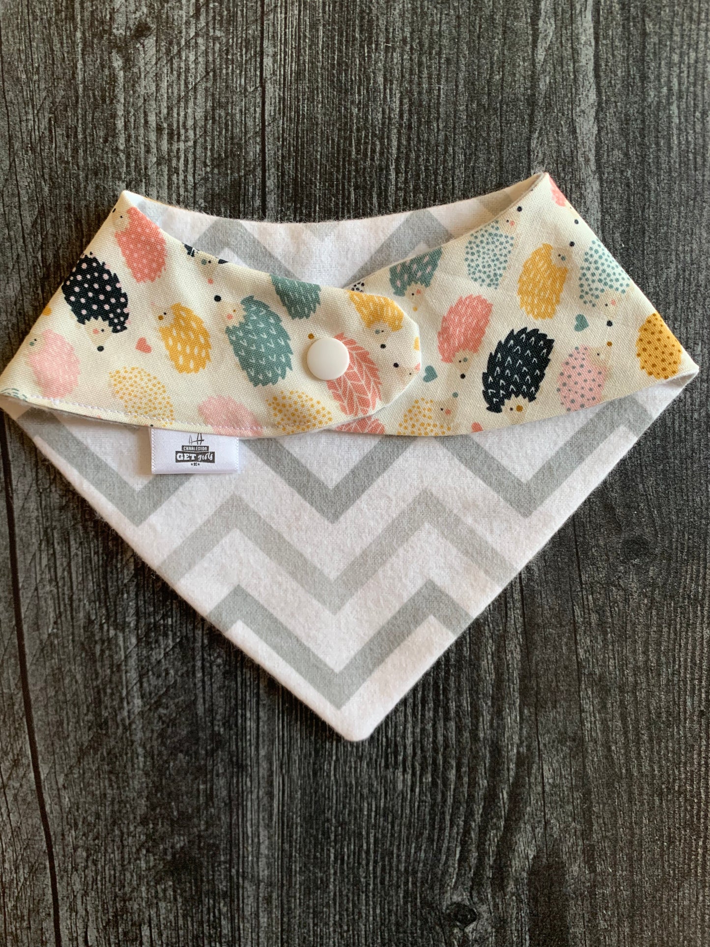 Prickles Hedgehogs - Infant/Toddler Bandana Bib